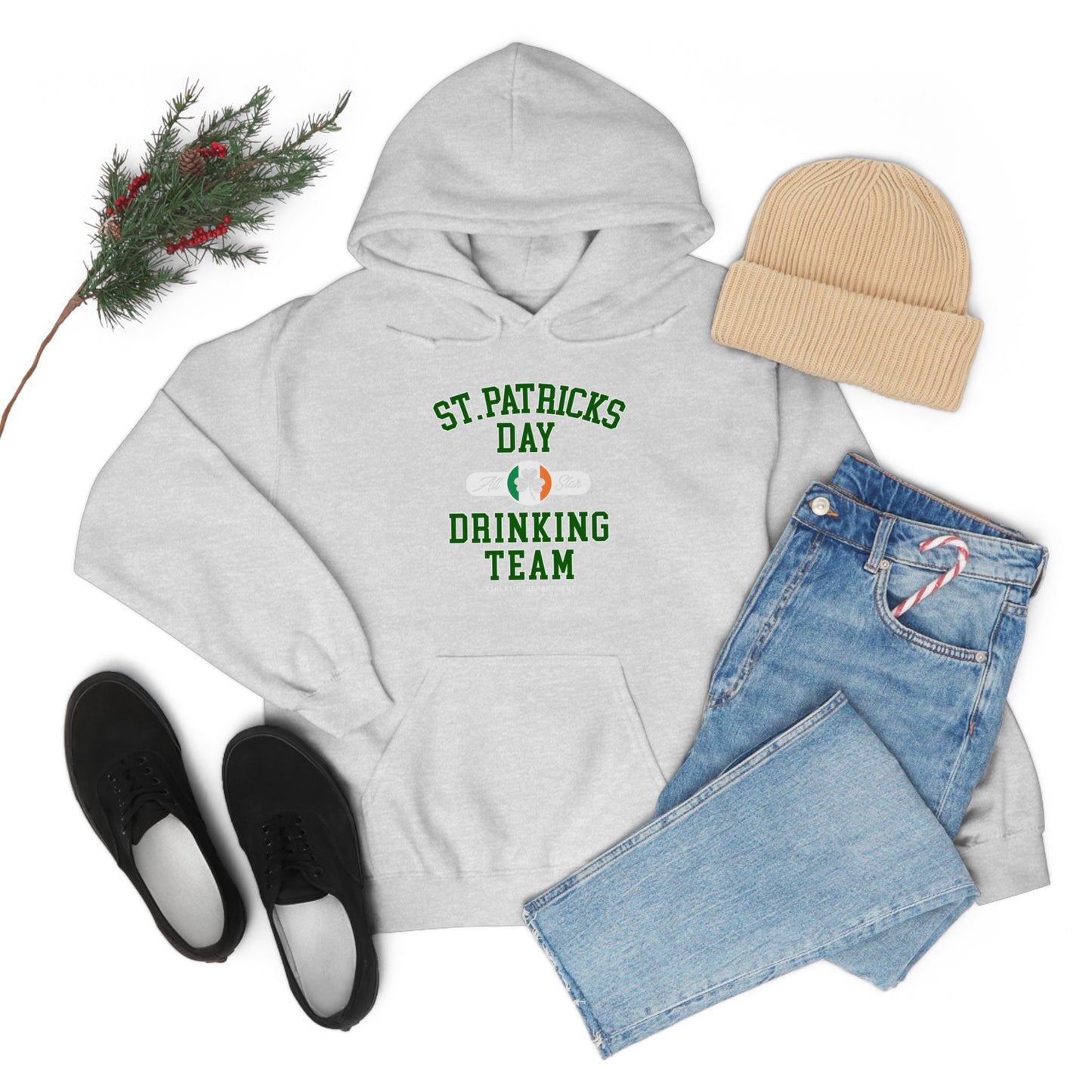 Unisex St Patrick's Day Drinking Team Hooded Sweatshirt