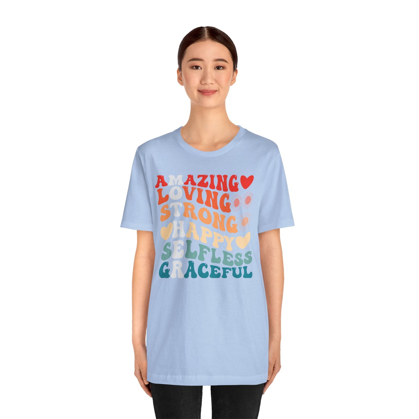 Mother's Day, Amazing Mother, XS-3XL, Unisex Jersey Short Sleeve Tee