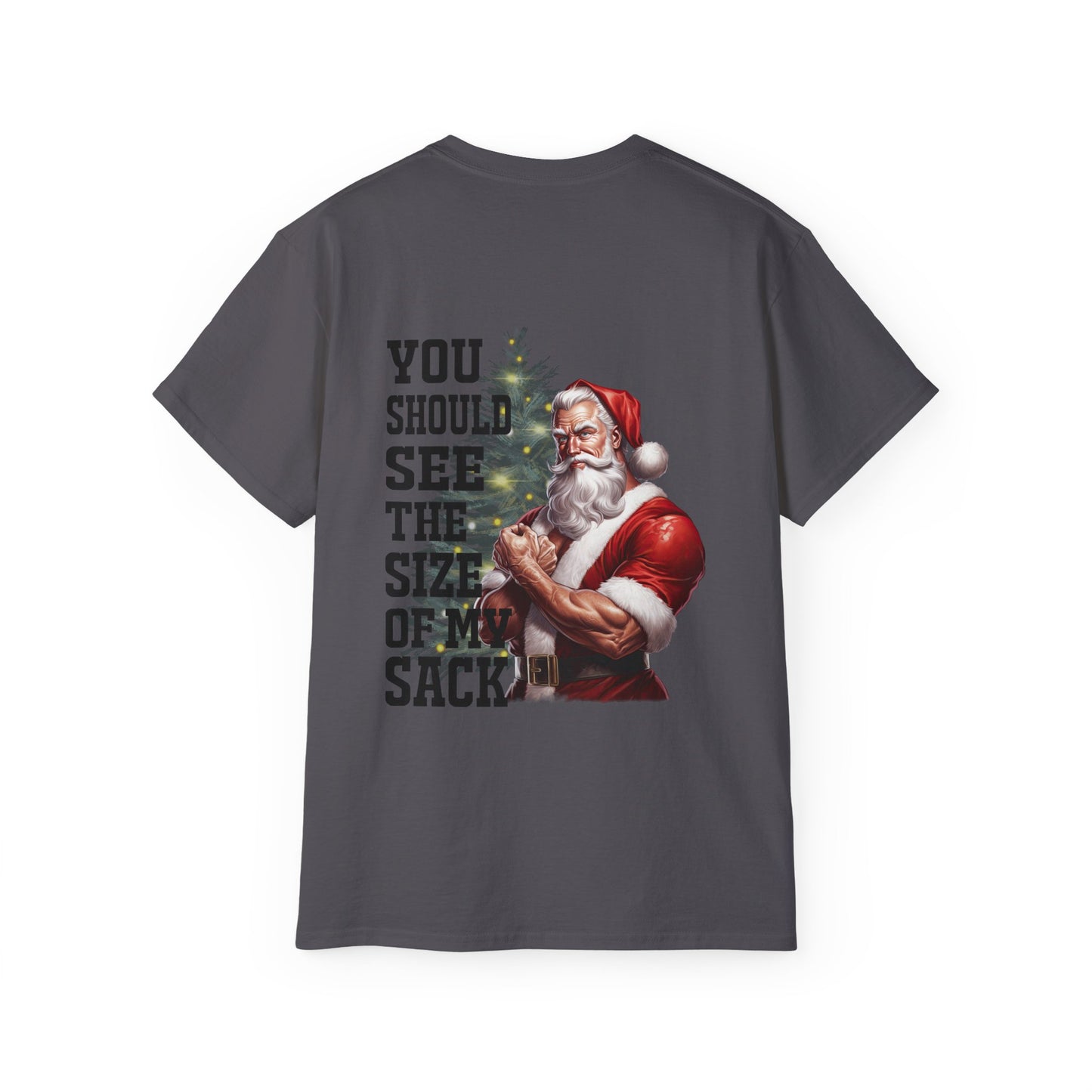 December Daddy Santa Holiday Unisex Ultra Cotton Tee
