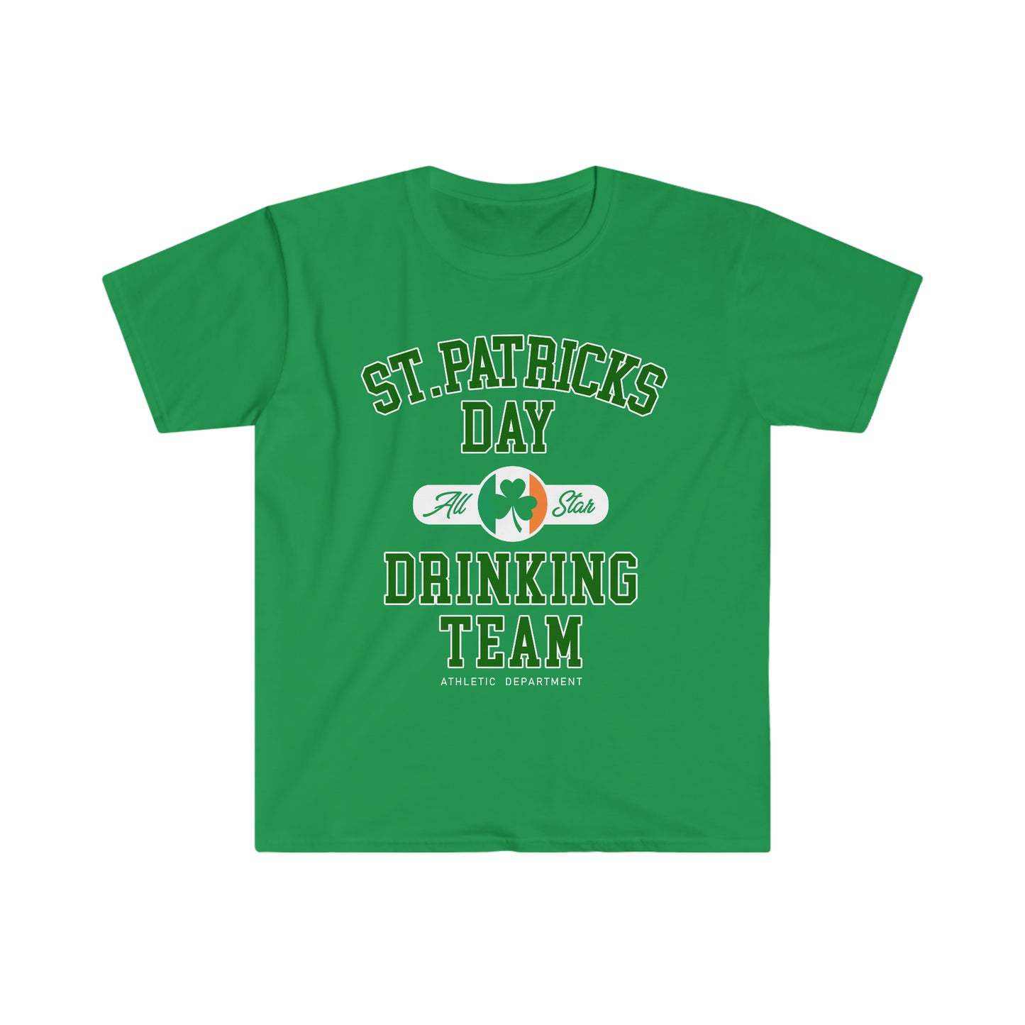 Unisex St Patricks Day Drinking Team Softstyle T-Shirt