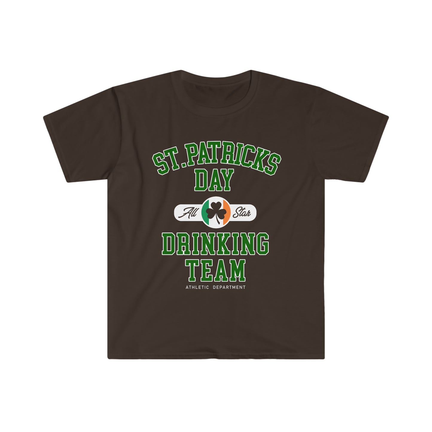 Unisex St Patricks Day Drinking Team Softstyle T-Shirt
