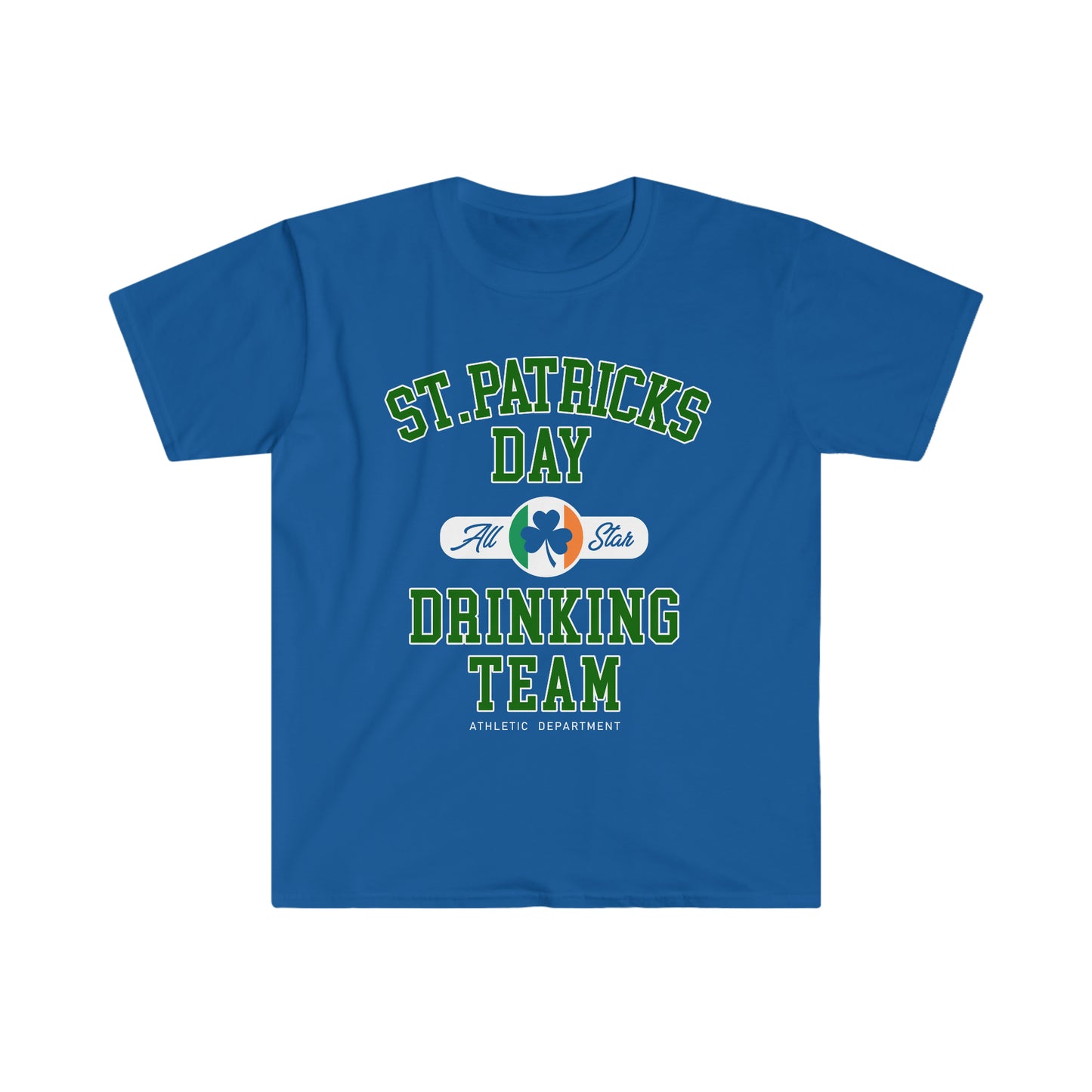 Unisex St Patricks Day Drinking Team Softstyle T-Shirt