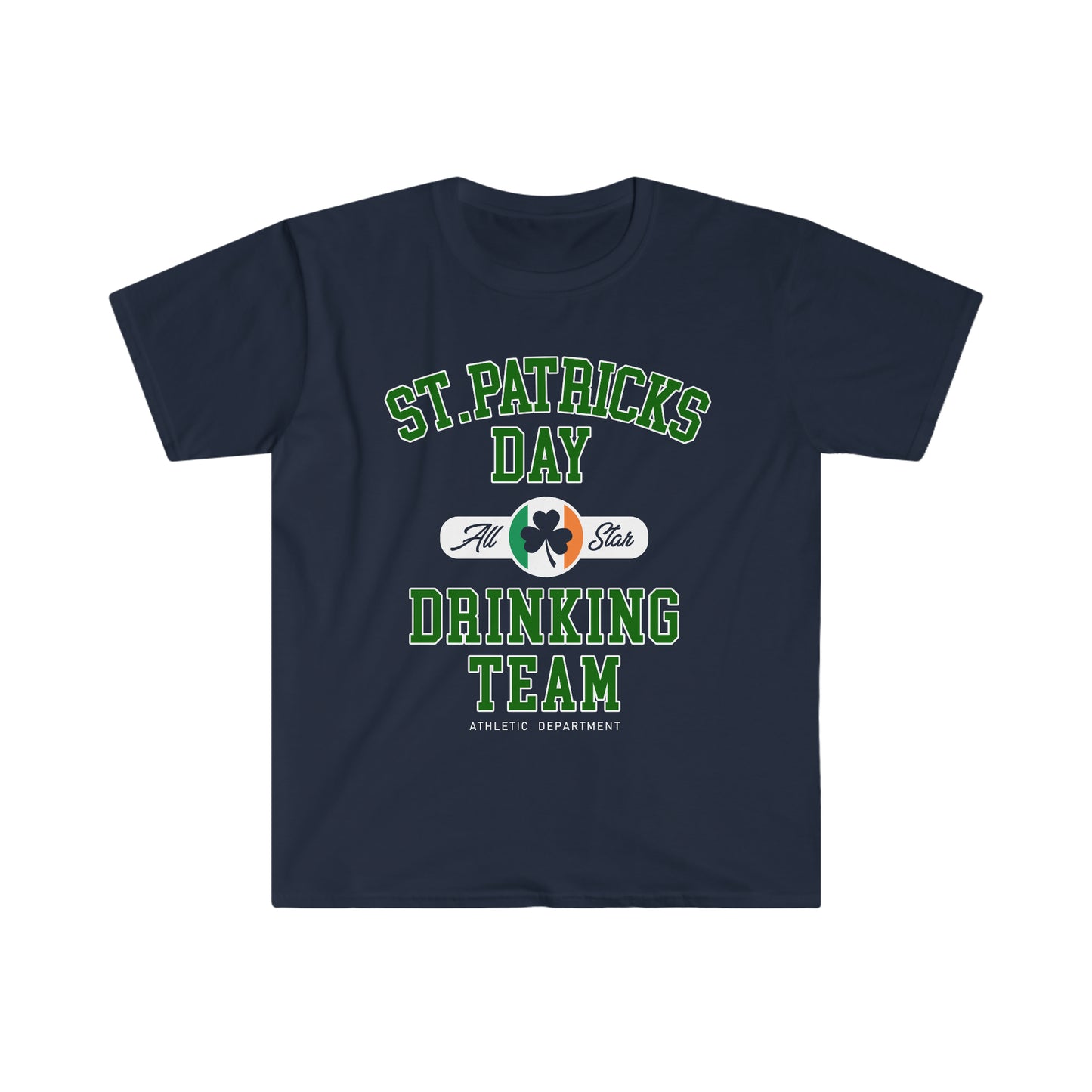 Unisex St Patricks Day Drinking Team Softstyle T-Shirt
