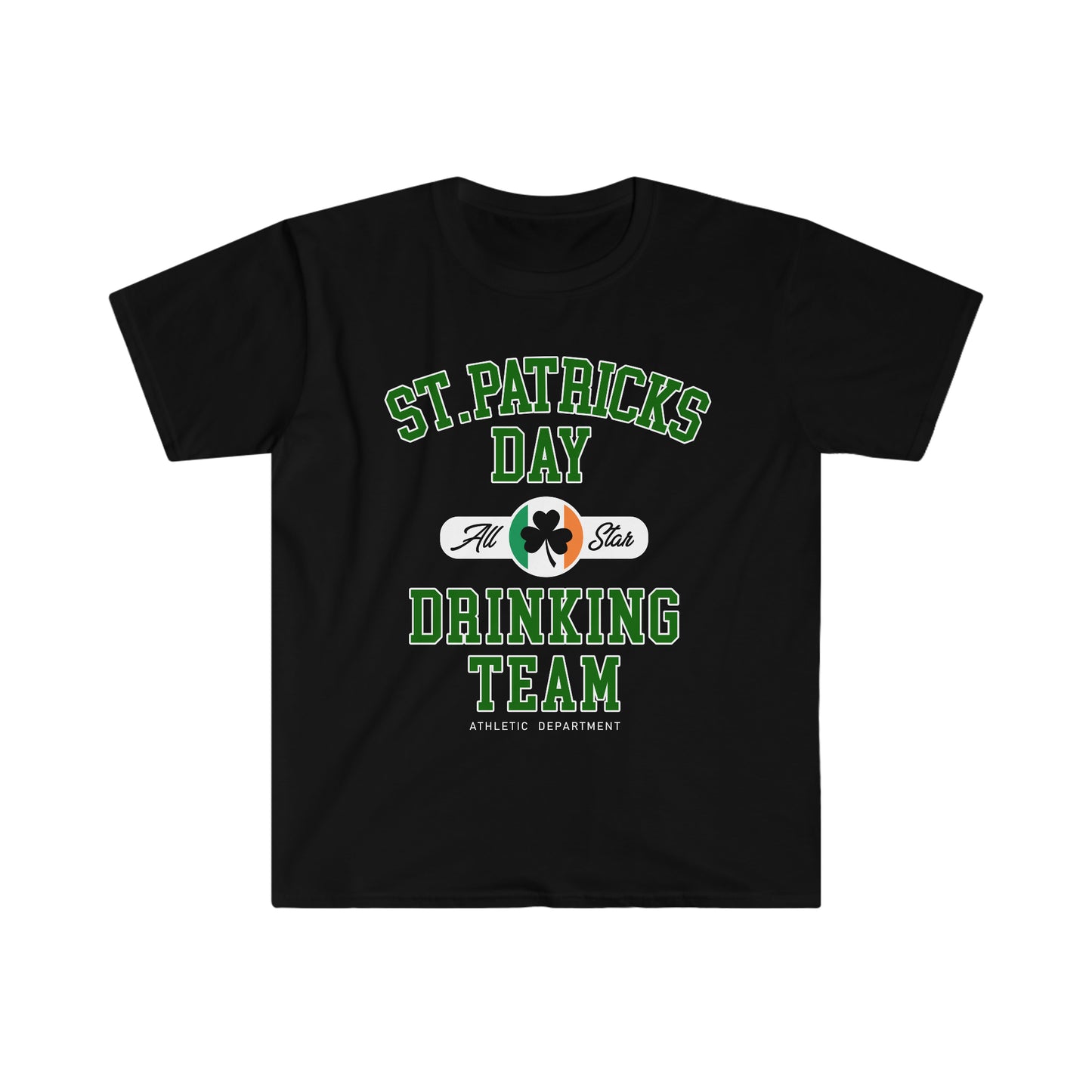 Unisex St Patricks Day Drinking Team Softstyle T-Shirt
