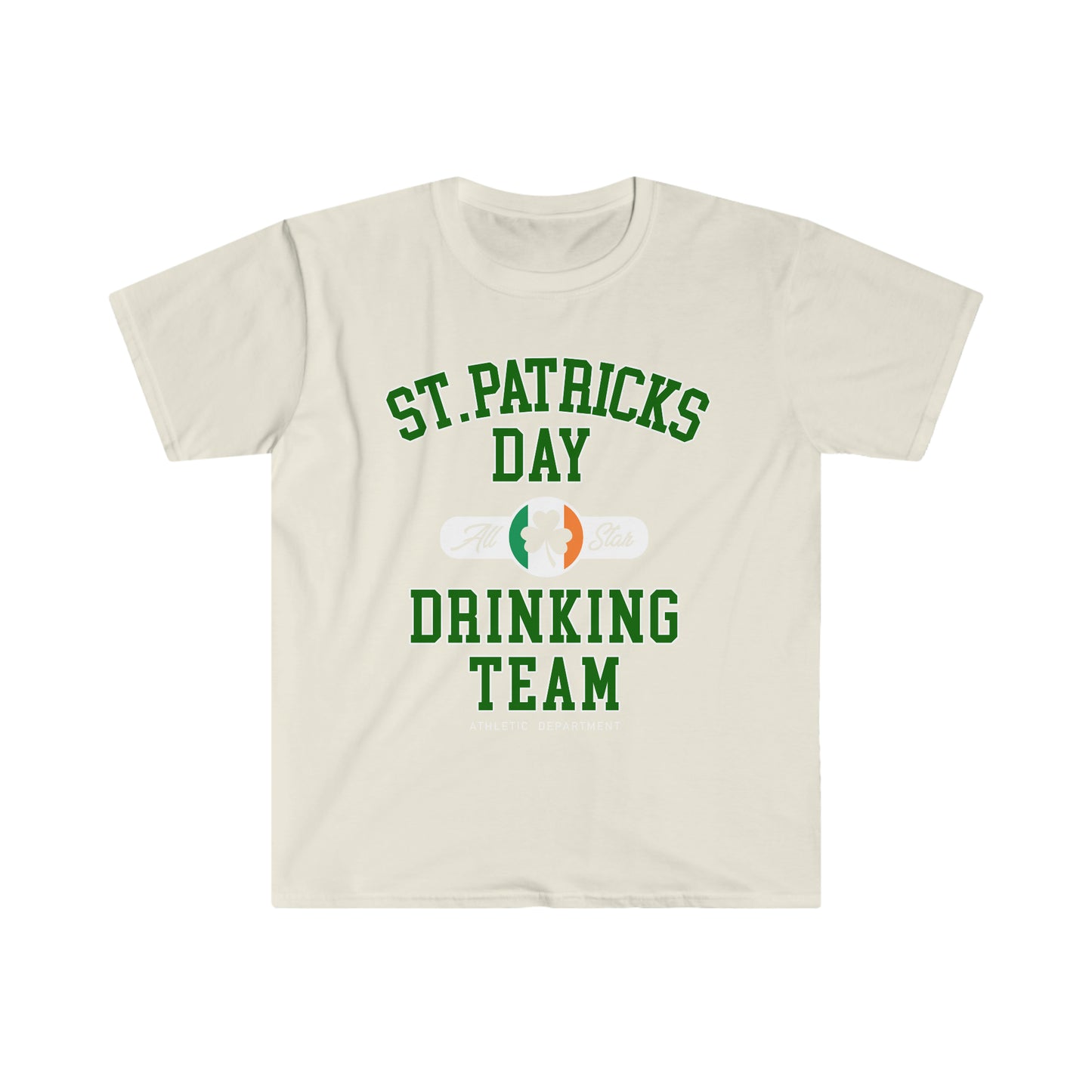 Unisex St Patricks Day Drinking Team Softstyle T-Shirt