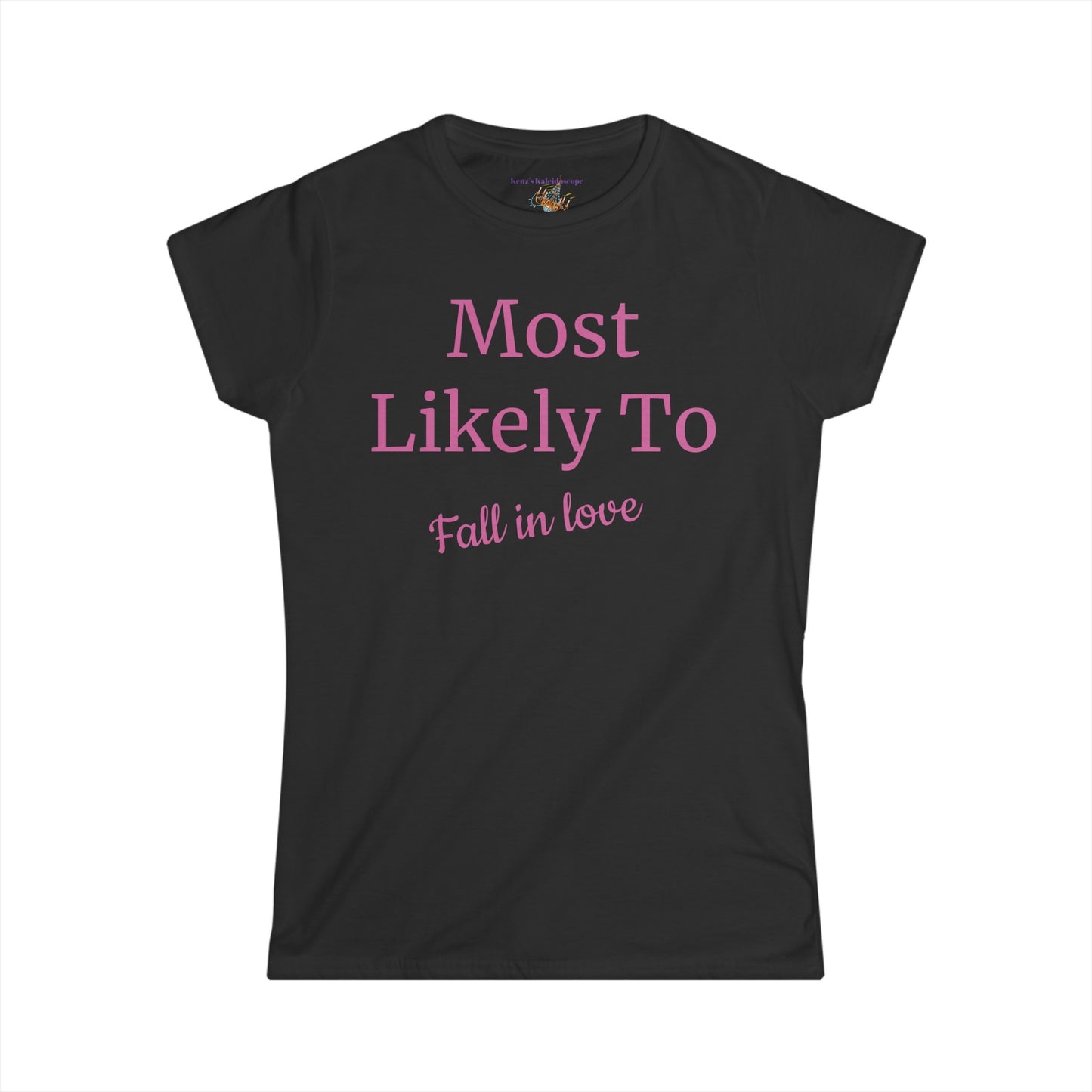 Bachelorette Party, Most Likely To, S-2XL, Women's Softstyle Tee