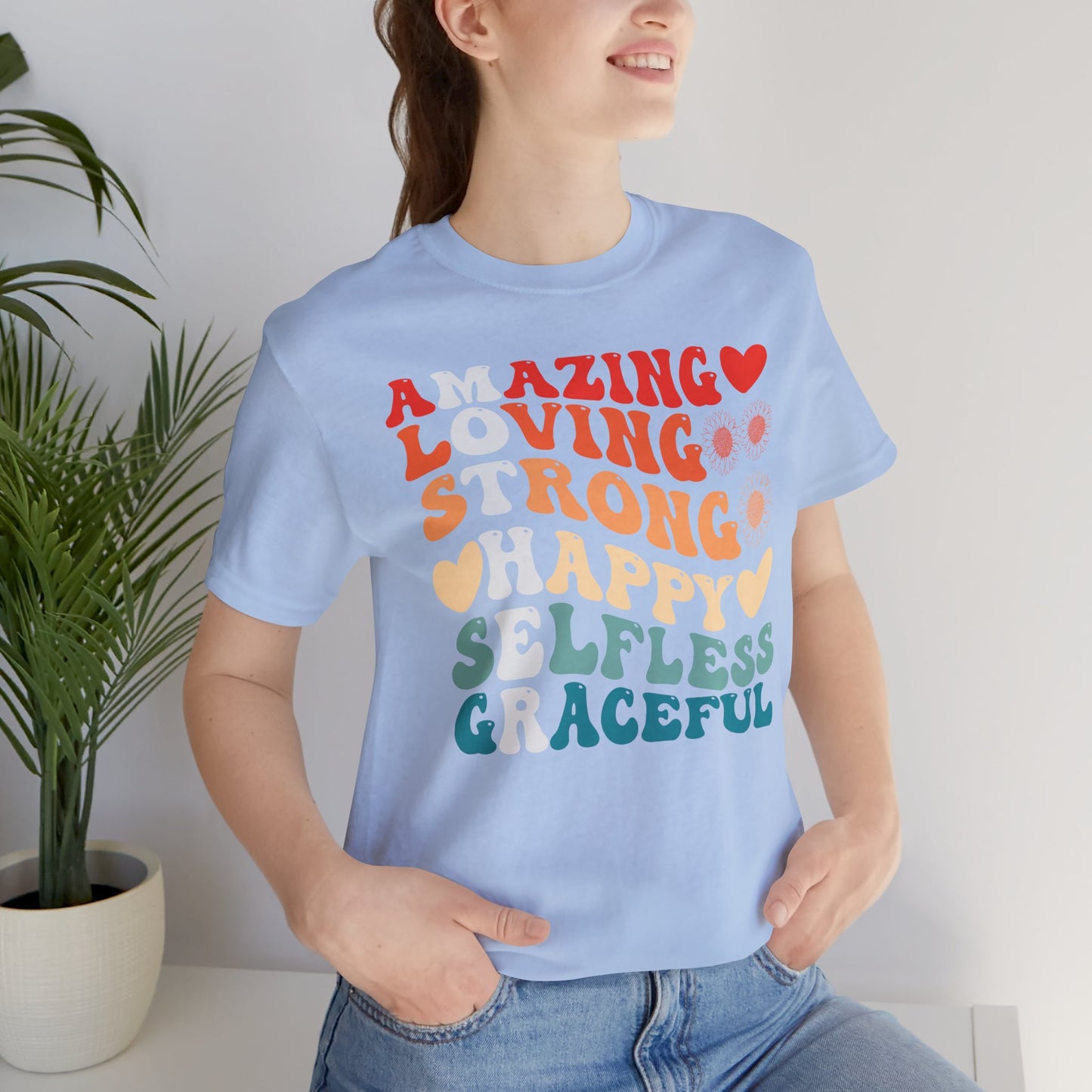 Mother's Day, Amazing Mother, XS-3XL, Unisex Jersey Short Sleeve Tee
