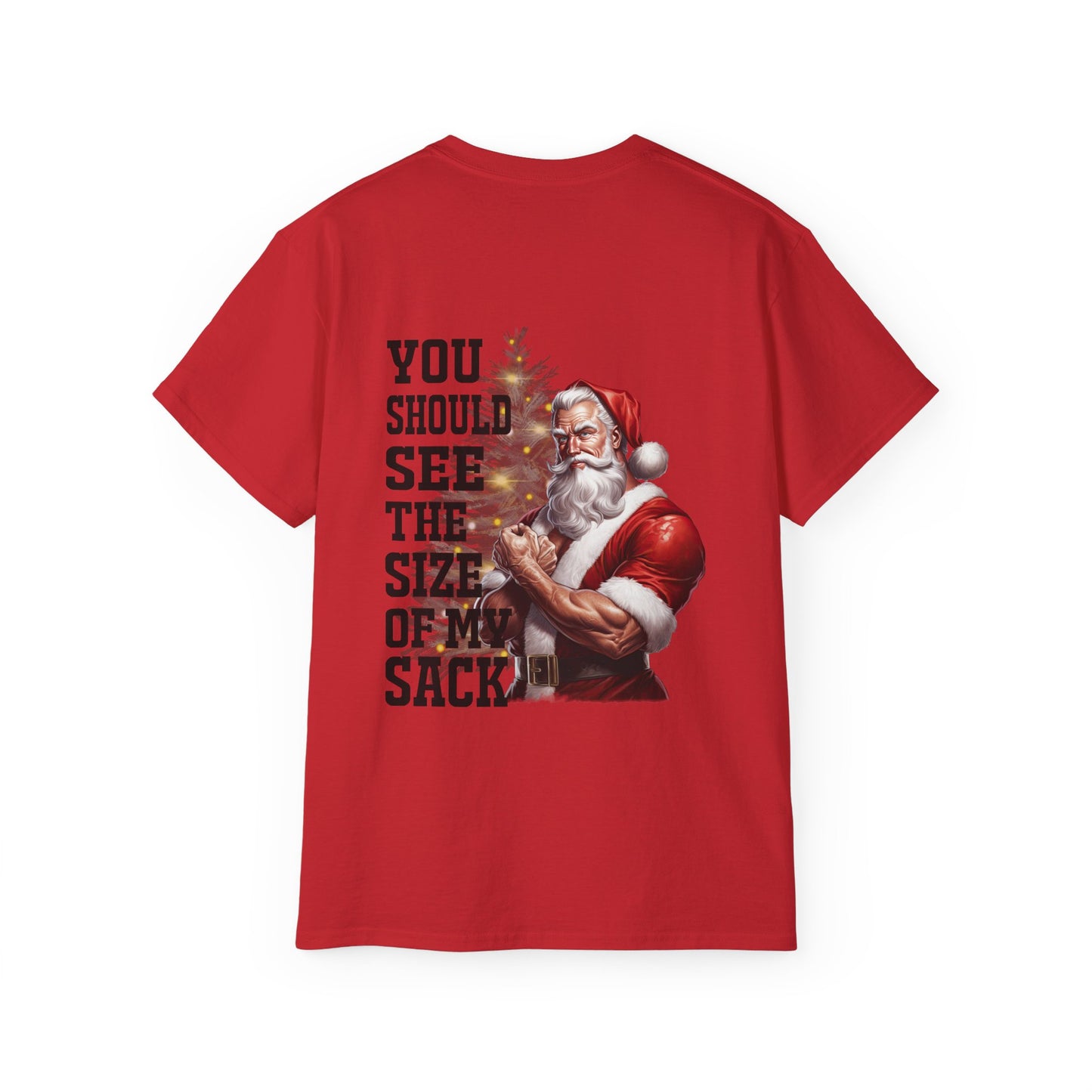 December Daddy Santa Holiday Unisex Ultra Cotton Tee