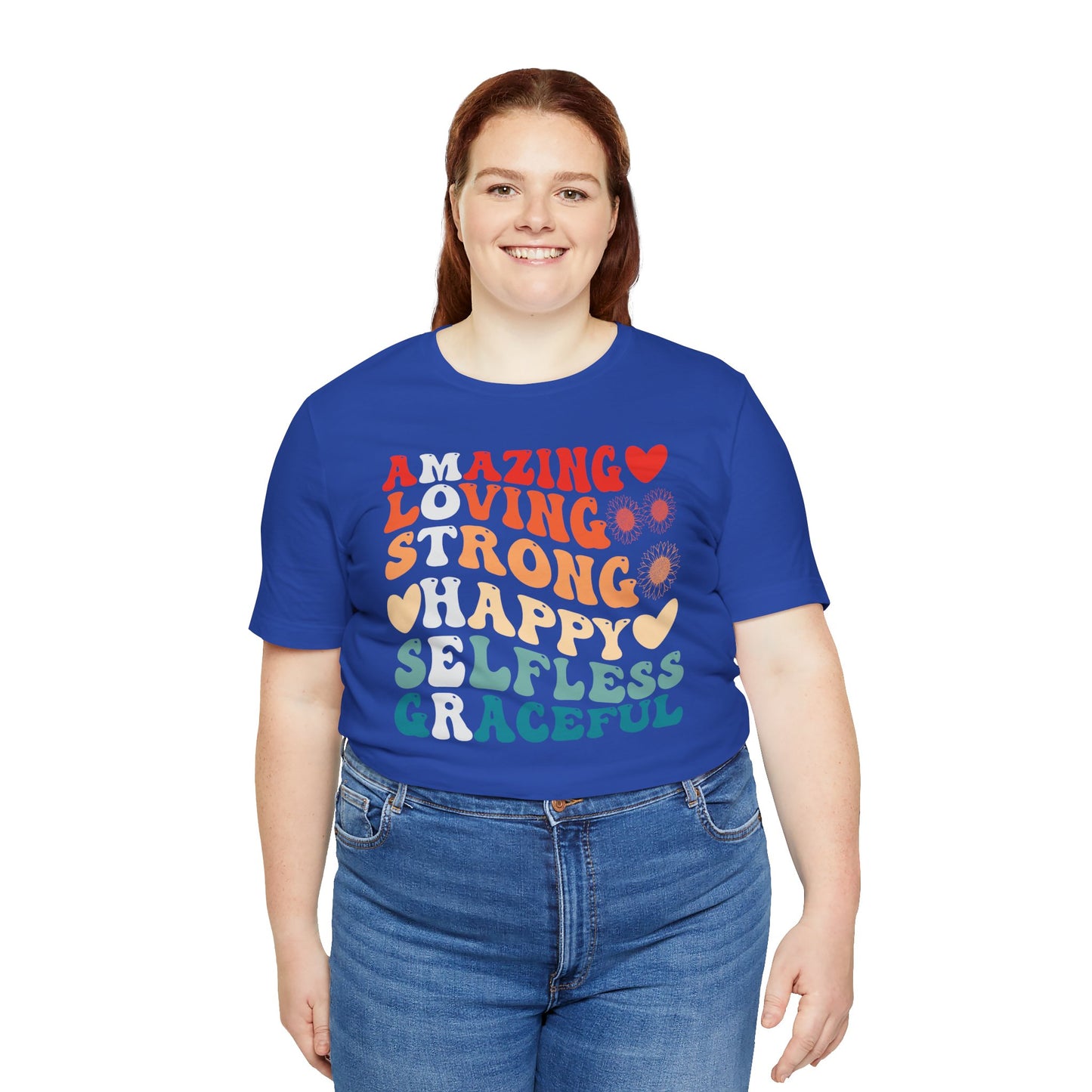 Mother's Day, Amazing Mother, XS-3XL, Unisex Jersey Short Sleeve Tee