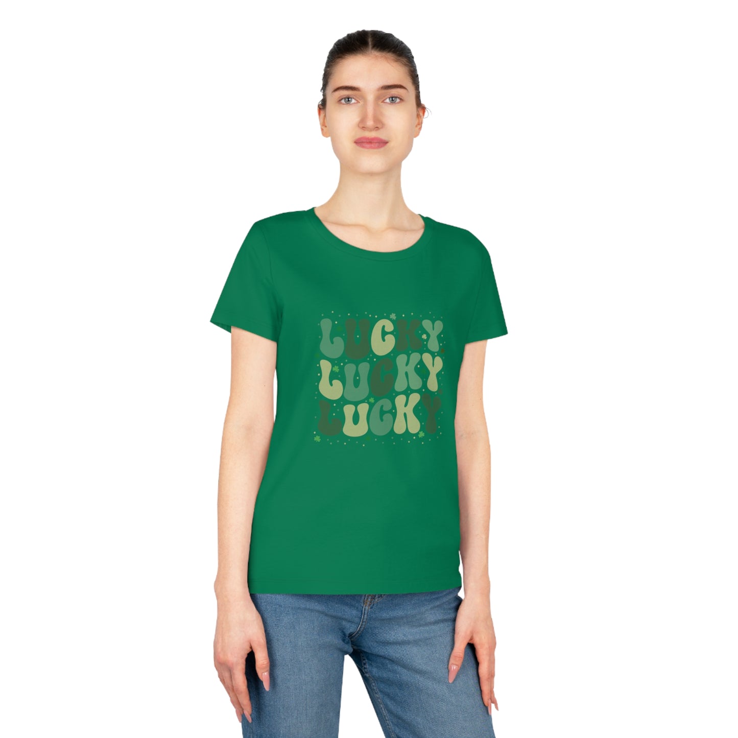 Women's Vintage Lucky St Patricks T-Shirt