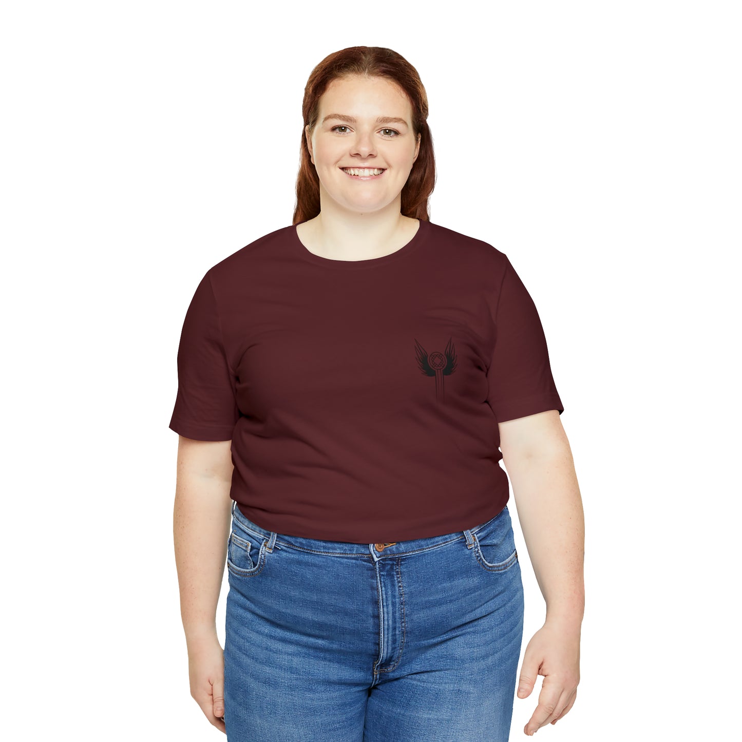 Anne and Scott, Maid of Honor, Valkyrie, Unisex Jersey Short Sleeve Tee