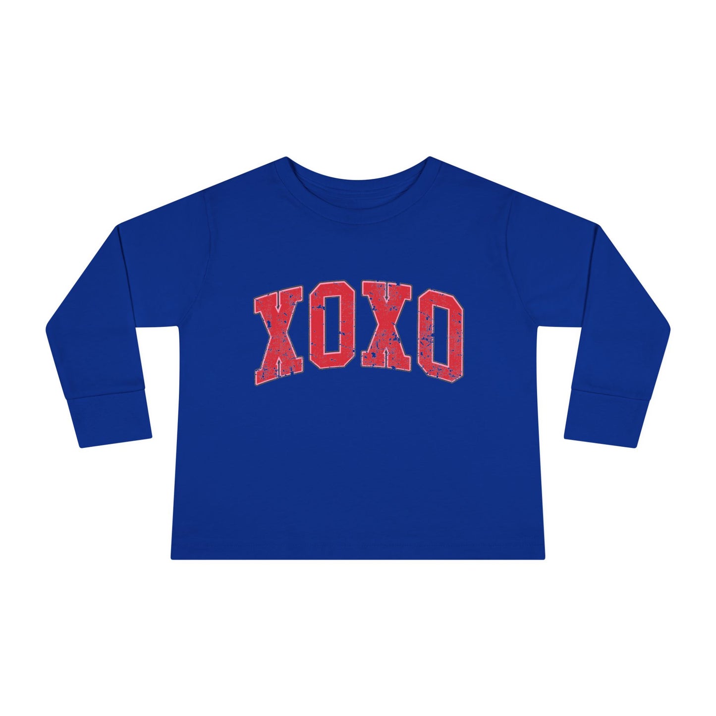 XOXO Valentine's Day Toddler Long Sleeve Tee