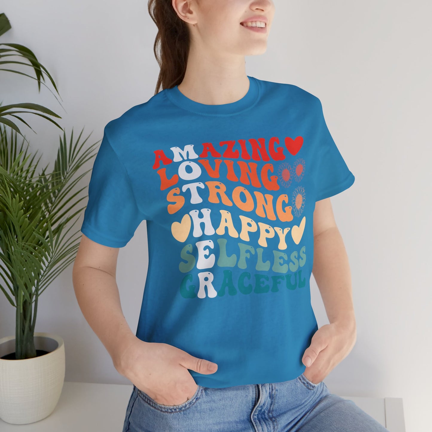 Mother's Day, Amazing Mother, XS-3XL, Unisex Jersey Short Sleeve Tee
