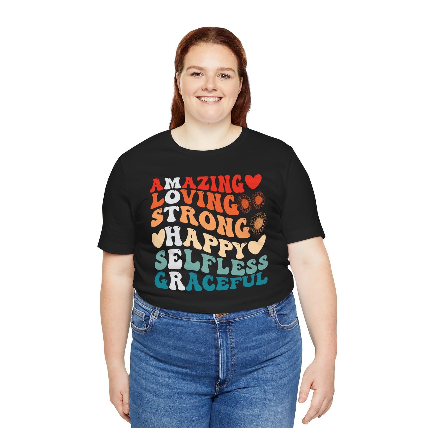 Mother's Day, Amazing Mother, XS-3XL, Unisex Jersey Short Sleeve Tee