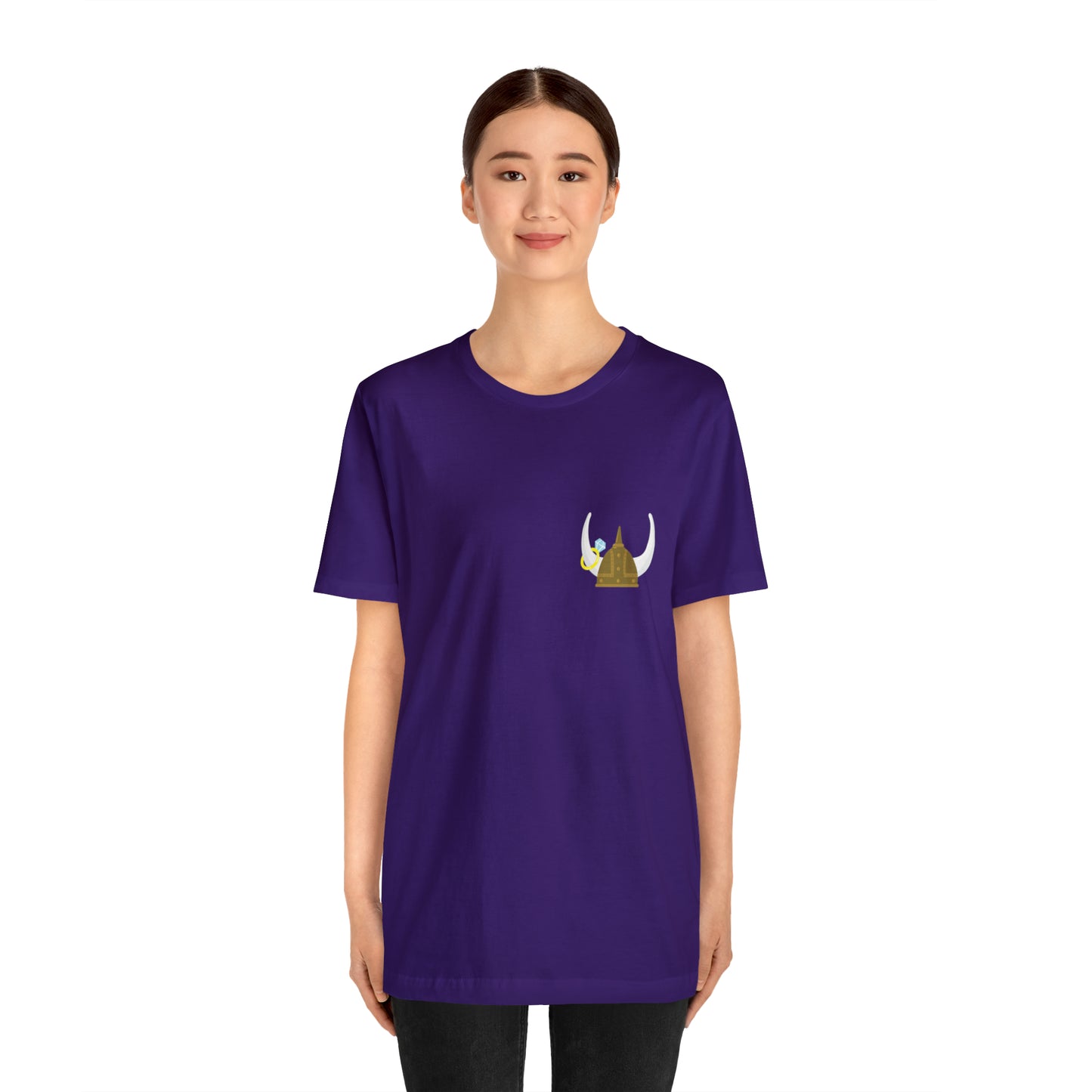 Anne and Scott, Bride, Unisex Jersey Short Sleeve Tee