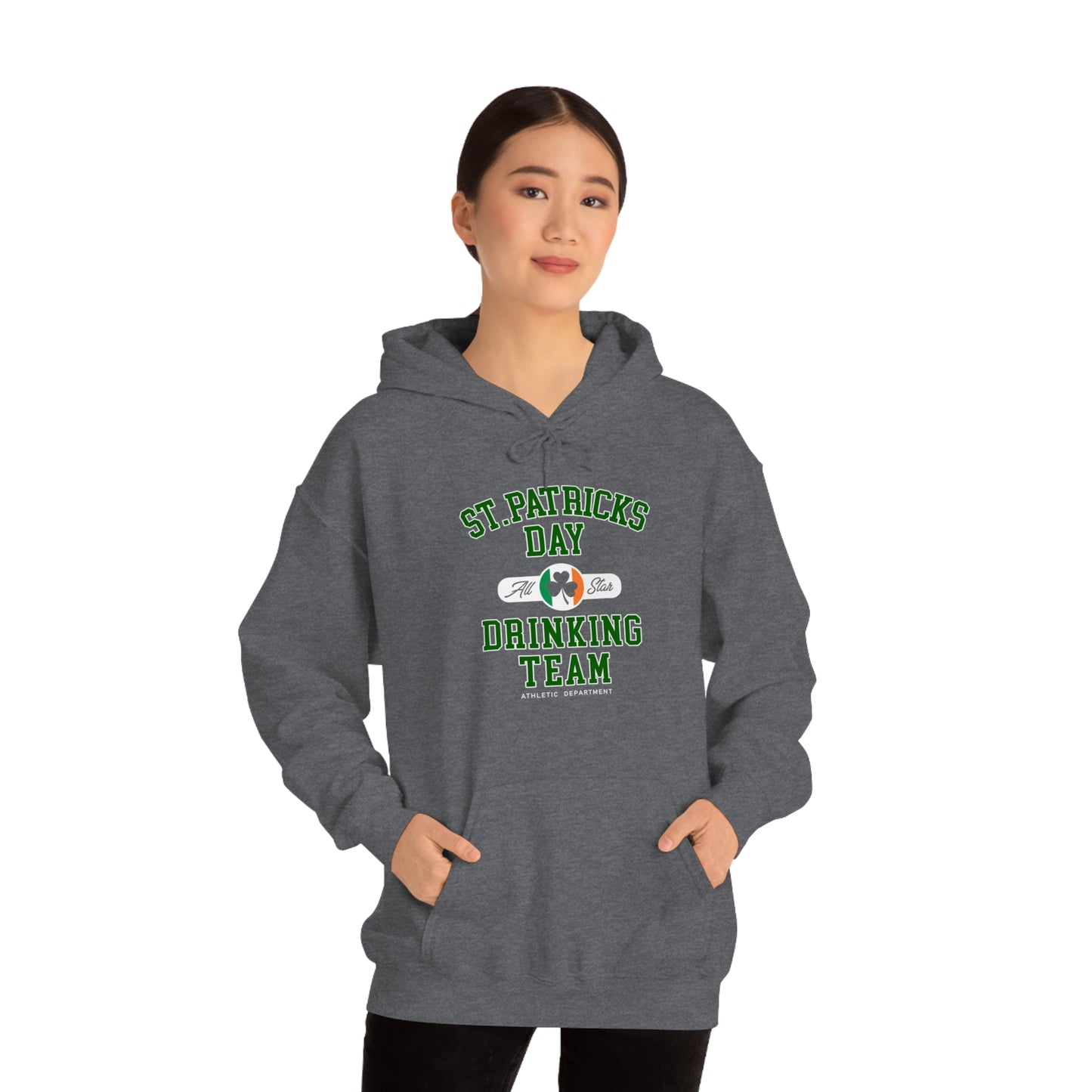 Unisex St Patrick's Day Drinking Team Hooded Sweatshirt