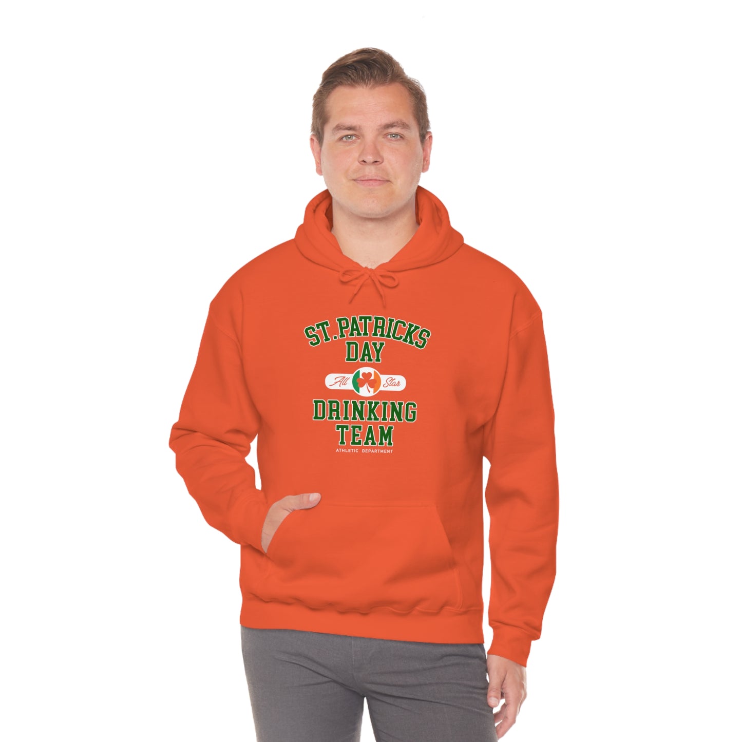 Unisex St Patrick's Day Drinking Team Hooded Sweatshirt