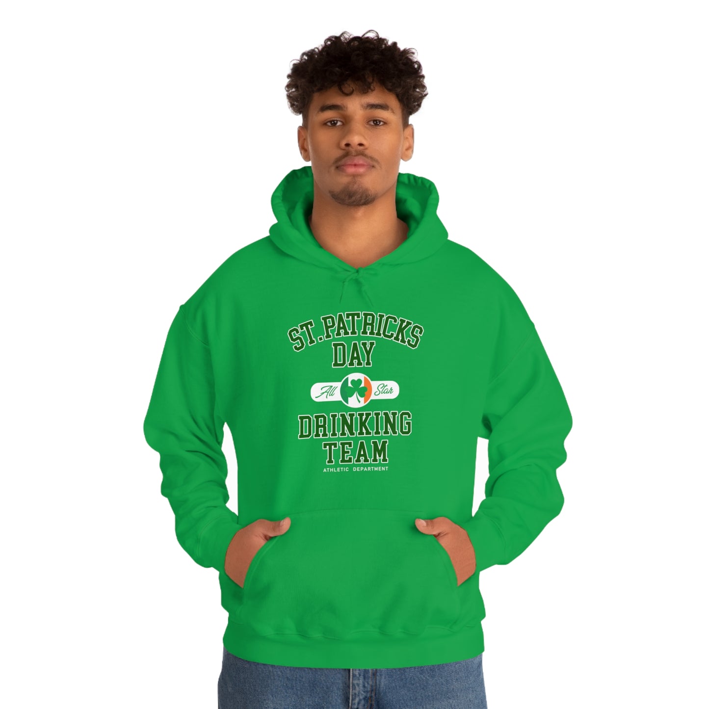 Unisex St Patrick's Day Drinking Team Hooded Sweatshirt