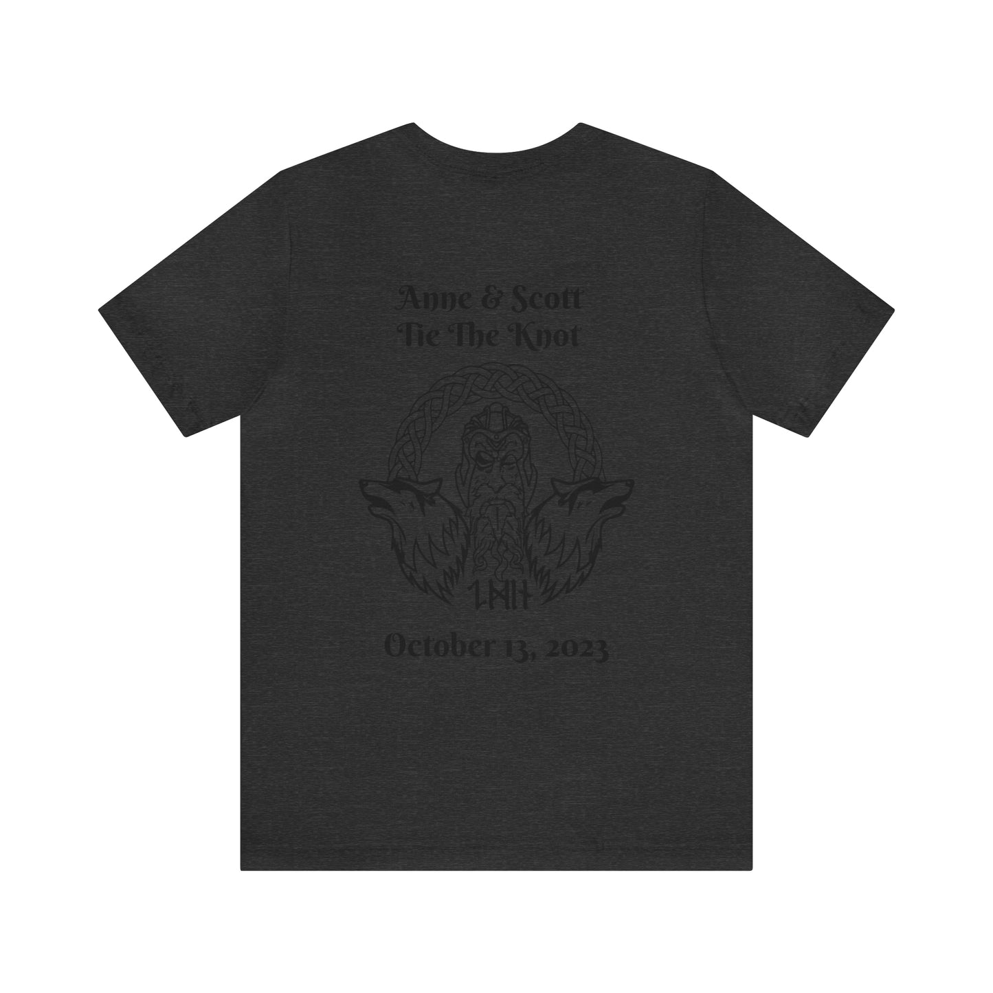 Anne and Scott, Maid of Honor, Valkyrie, Unisex Jersey Short Sleeve Tee