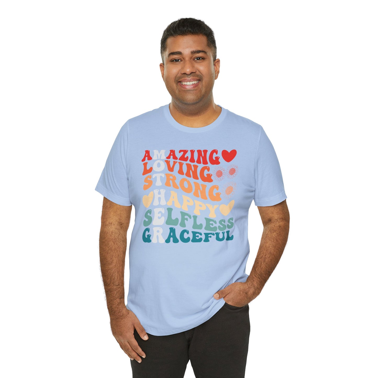 Mother's Day, Amazing Mother, XS-3XL, Unisex Jersey Short Sleeve Tee