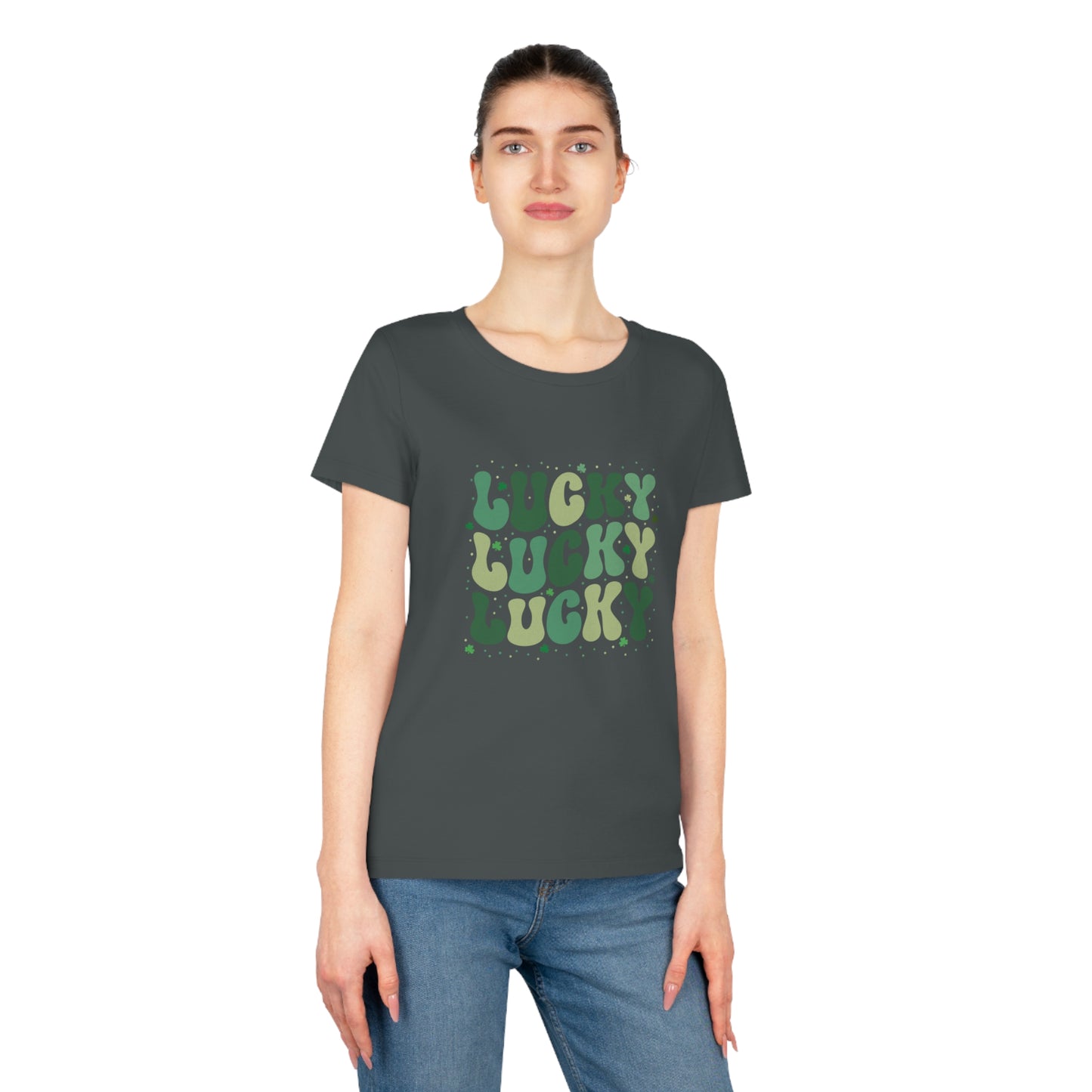 Women's Vintage Lucky St Patricks T-Shirt