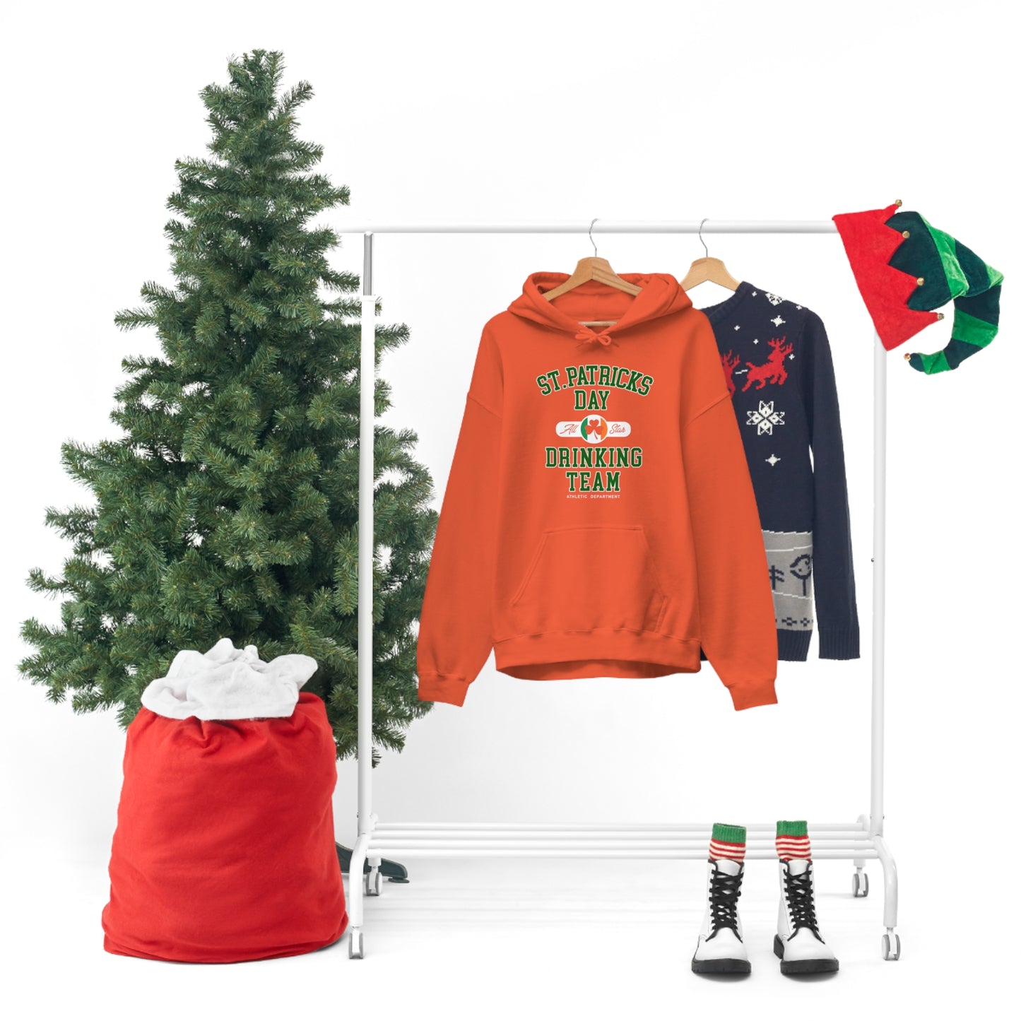 Unisex St Patrick's Day Drinking Team Hooded Sweatshirt