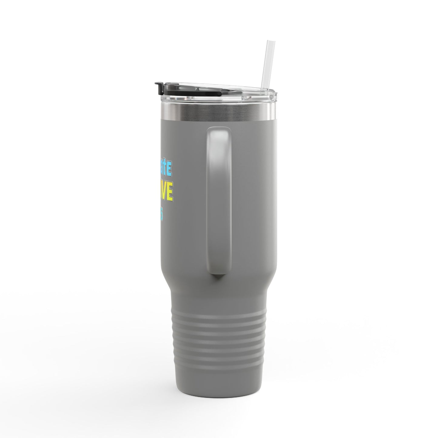 Hydrate & Thrive in 2025, Motivational Beverage Container, Insulated Travel Mug, Eco-Friendly Coffee Tumbler, Large Capacity Tea Flask,