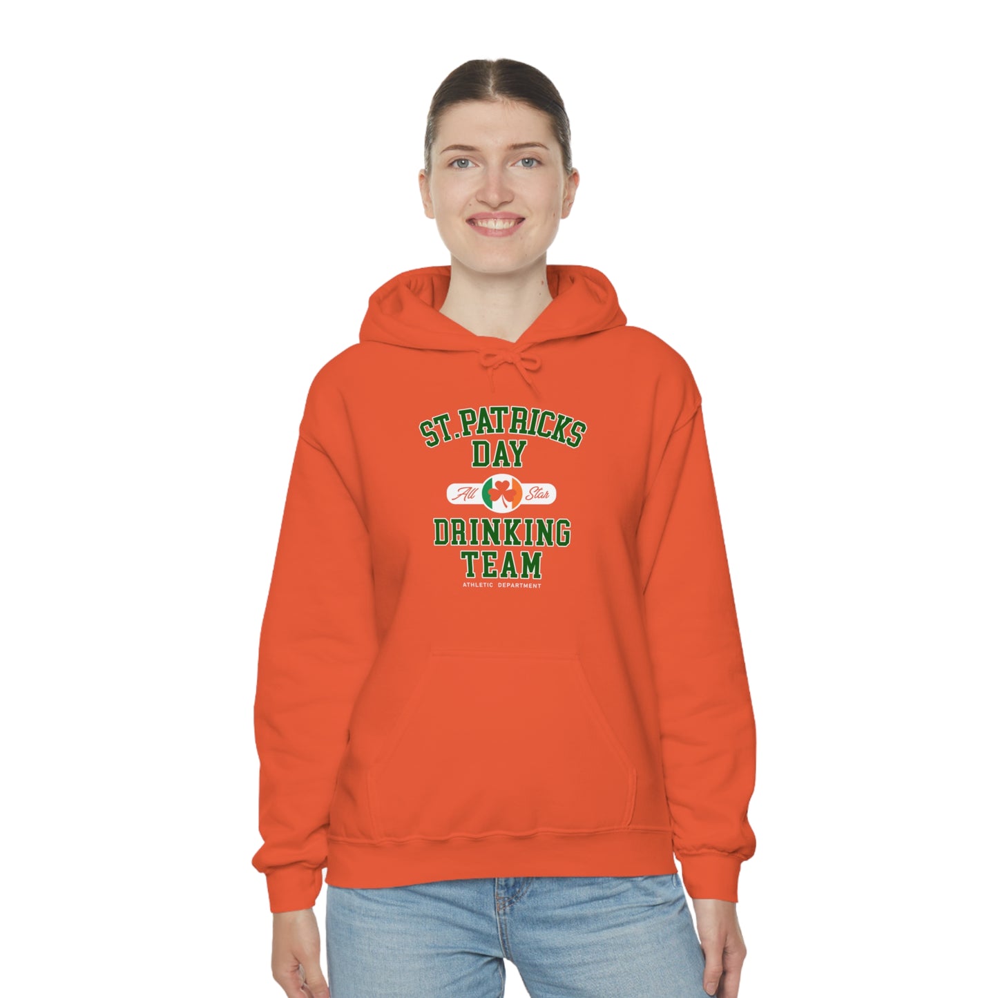 Unisex St Patrick's Day Drinking Team Hooded Sweatshirt