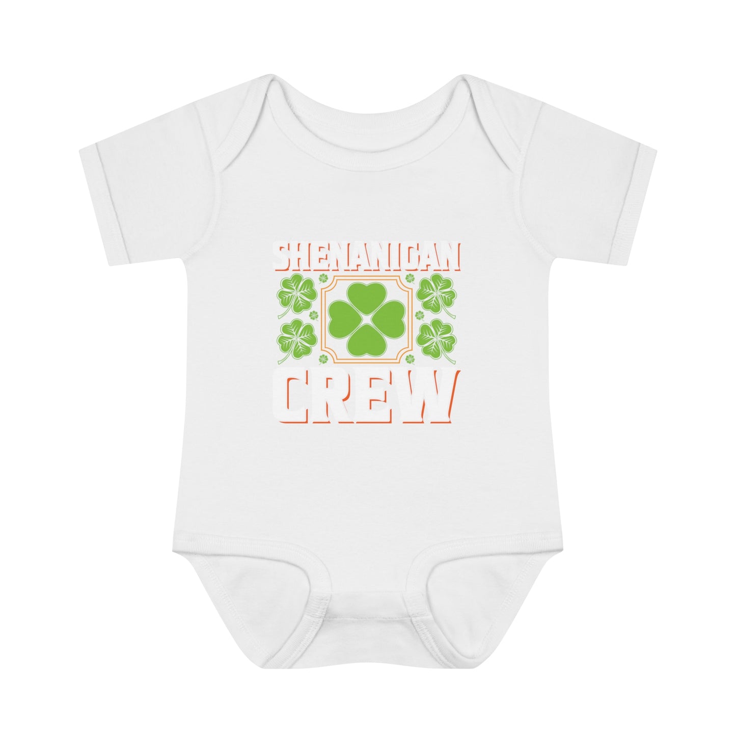 St Patricks Day Matching Family Shenanigans Crew Infant Baby Rib Bodysuit