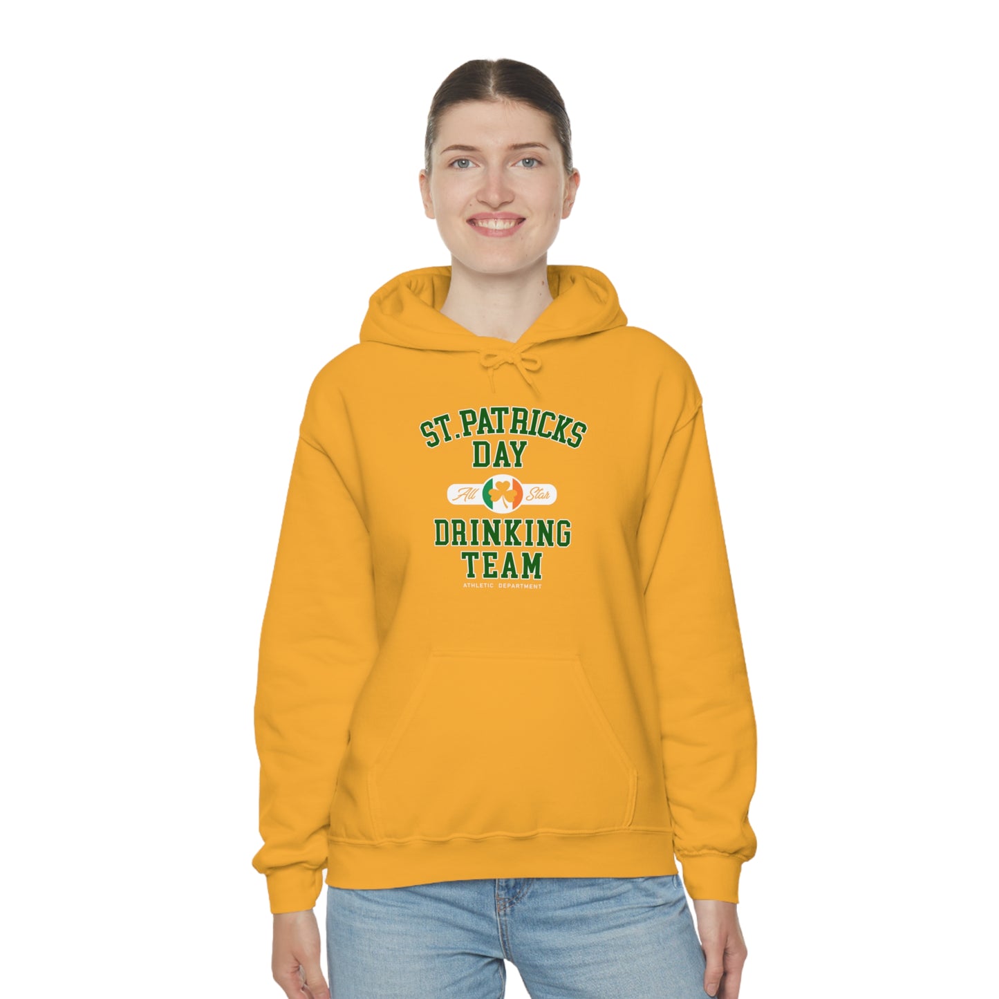 Unisex St Patrick's Day Drinking Team Hooded Sweatshirt