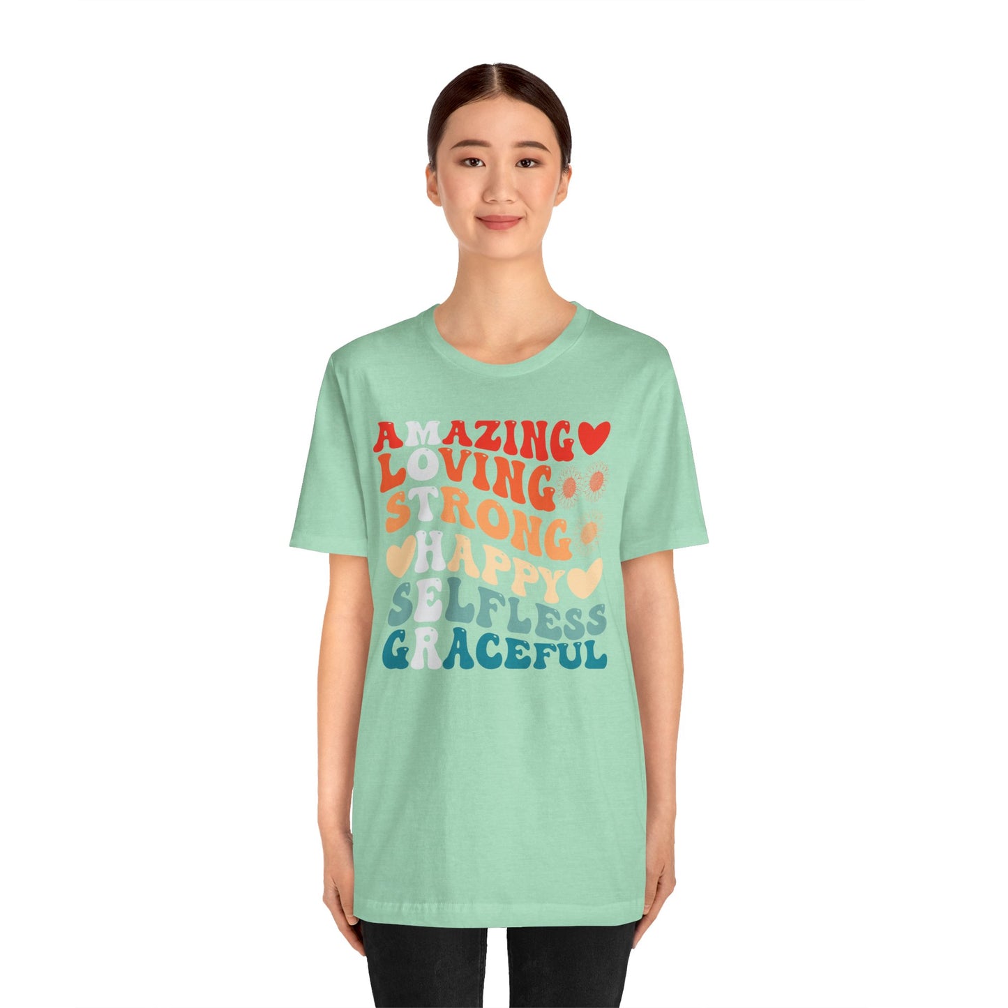 Mother's Day, Amazing Mother, XS-3XL, Unisex Jersey Short Sleeve Tee