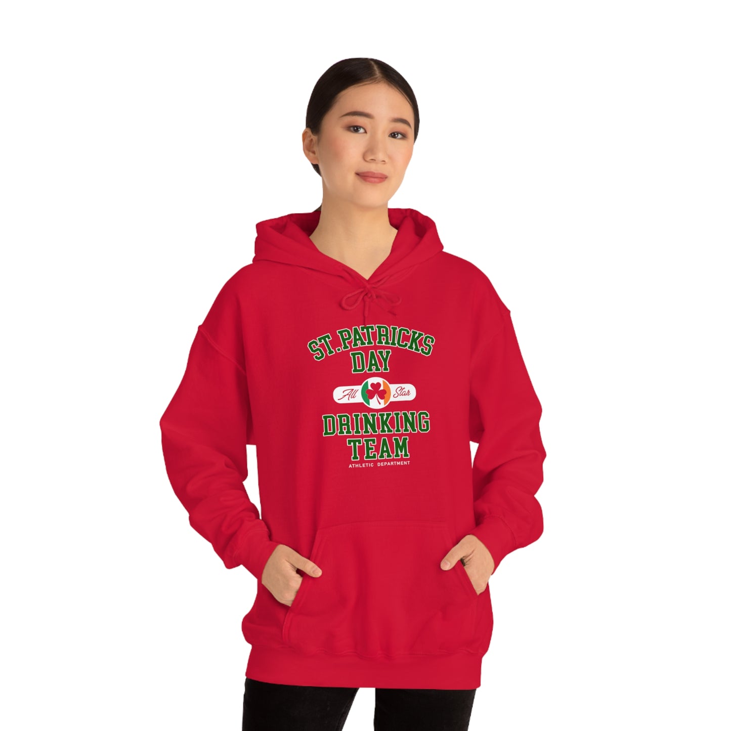 Unisex St Patrick's Day Drinking Team Hooded Sweatshirt