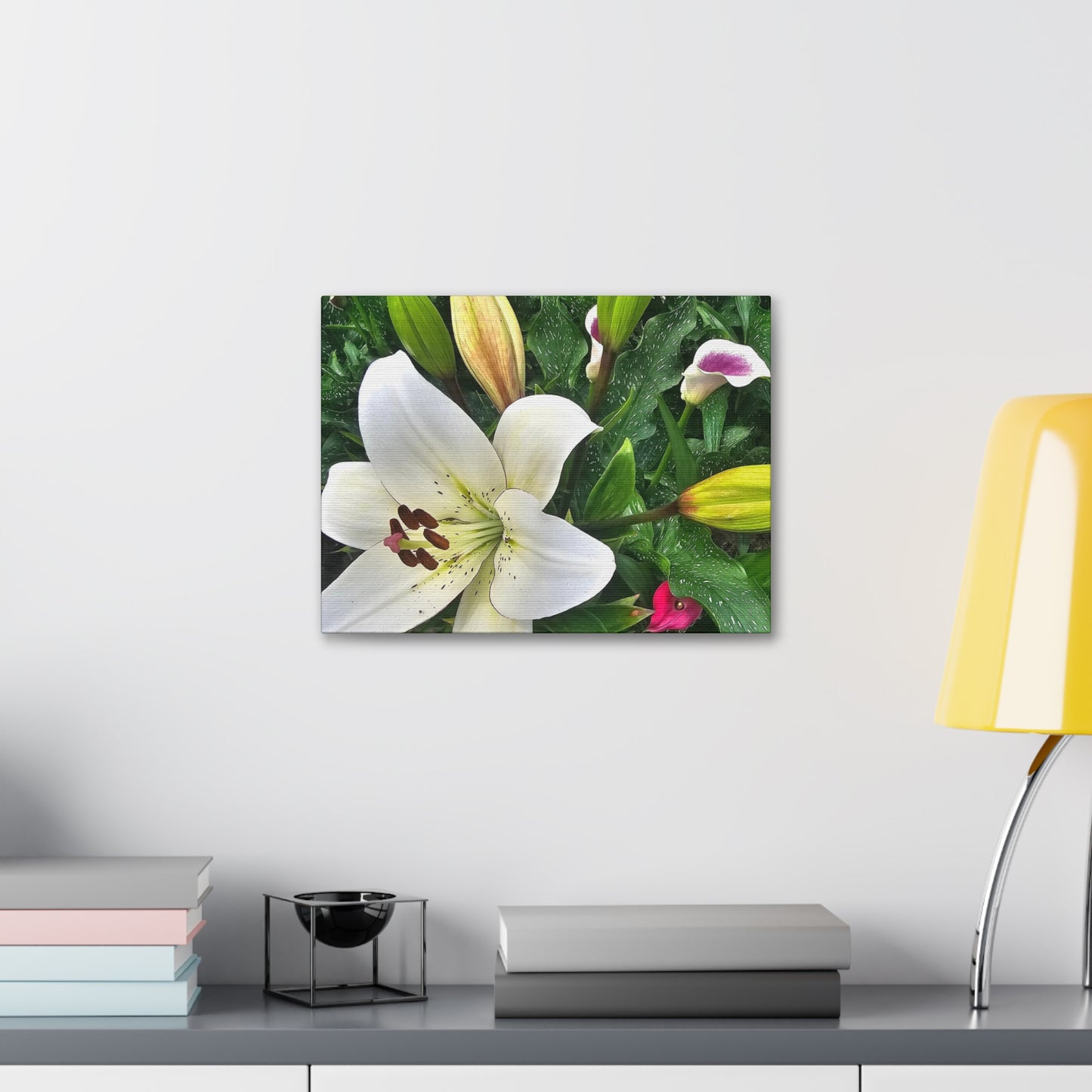 Lily Explosion, Canvas Stretched, 1.5''