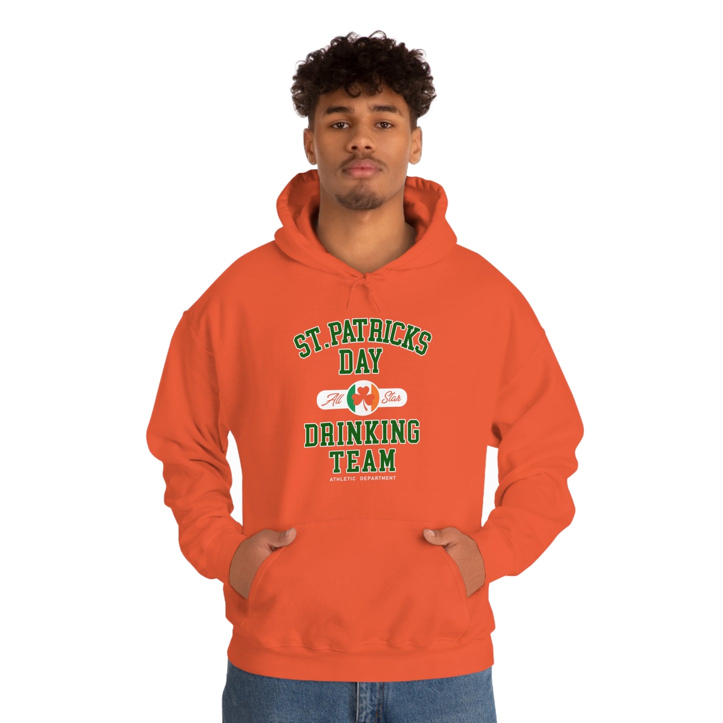 Unisex St Patrick's Day Drinking Team Hooded Sweatshirt