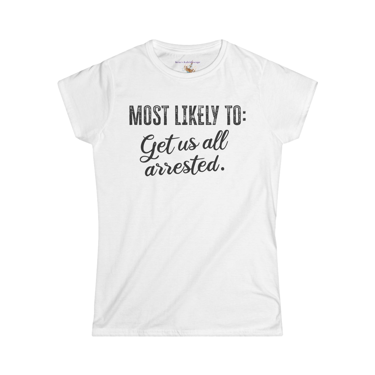 Bachelorette Party Most Likely To, S-2XL, Women's Softstyle Tee