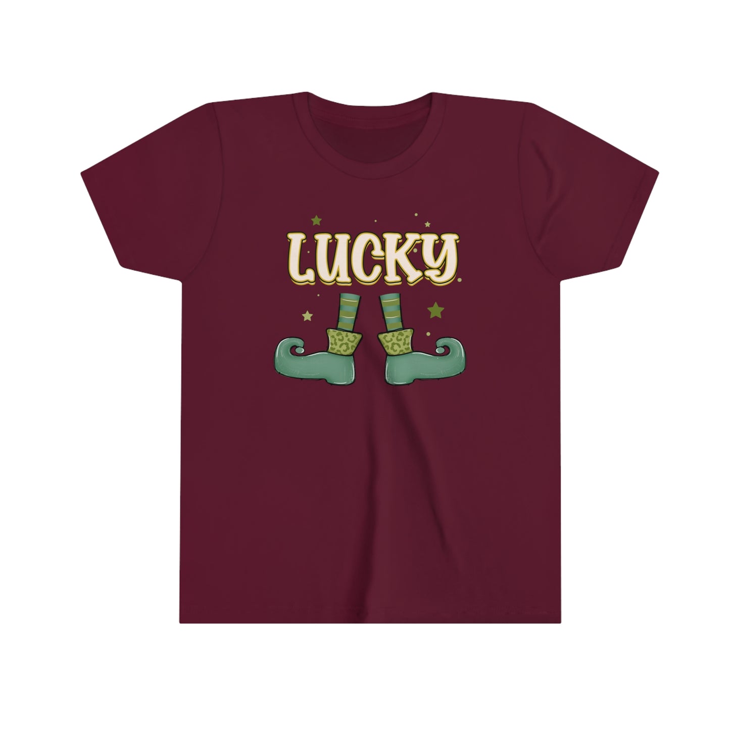 Lucky St Patricks Day Youth Short Sleeve Tee