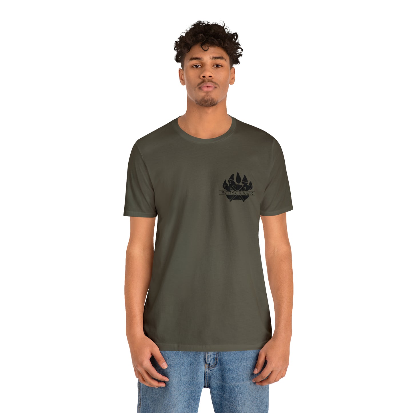 Anne and Scott, Best Man Berserker, Unisex Jersey Short Sleeve Tee