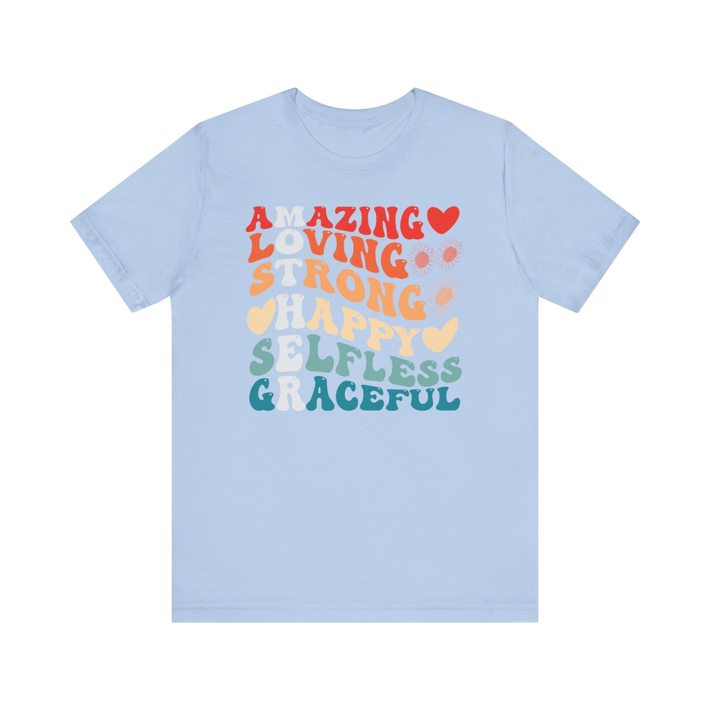 Mother's Day, Amazing Mother, XS-3XL, Unisex Jersey Short Sleeve Tee