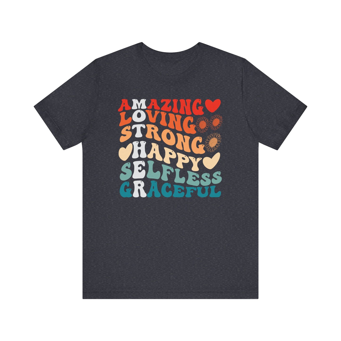 Mother's Day, Amazing Mother, XS-3XL, Unisex Jersey Short Sleeve Tee