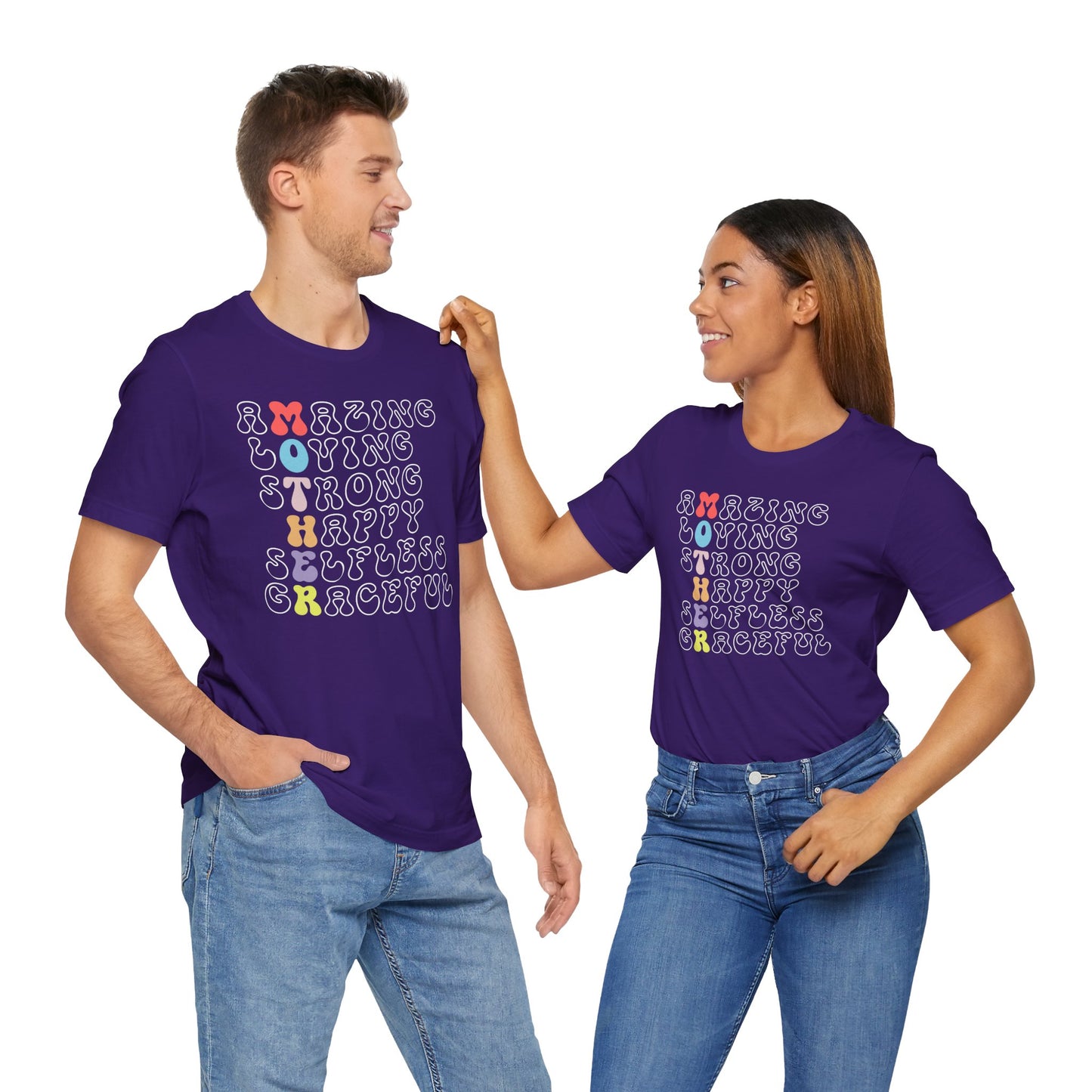 Mother's Day, Amazing Mother, XS-3XL, Unisex Jersey Short Sleeve Tee