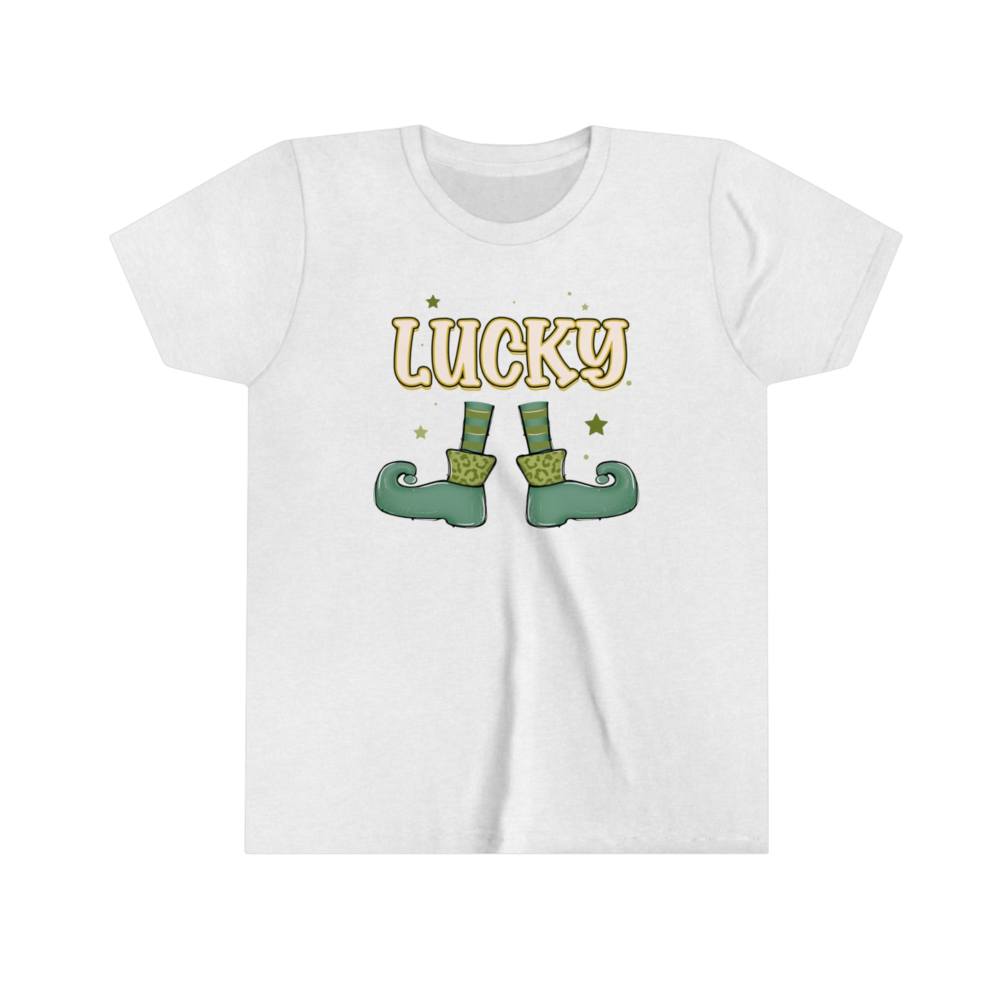 Lucky St Patricks Day Youth Short Sleeve Tee