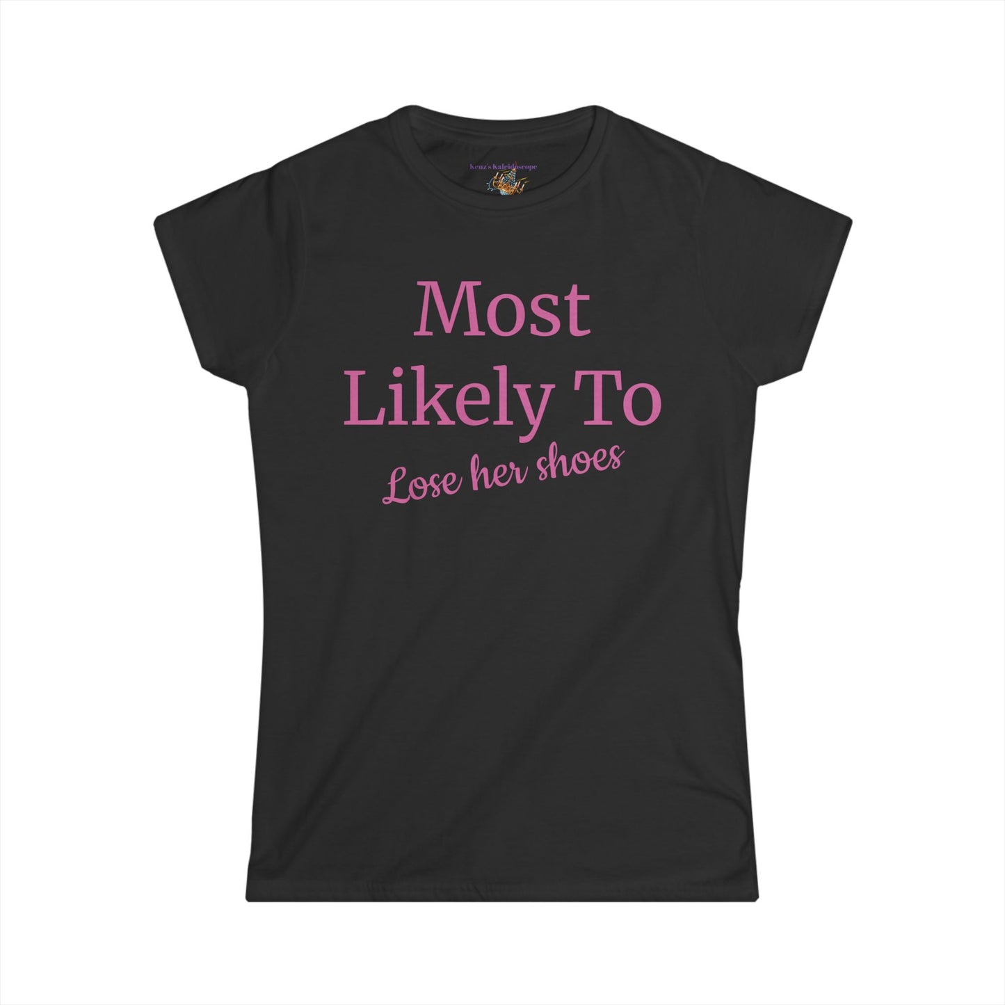 Bachelorette Party, Most Likely To, S-2XL, Women's Softstyle Tee