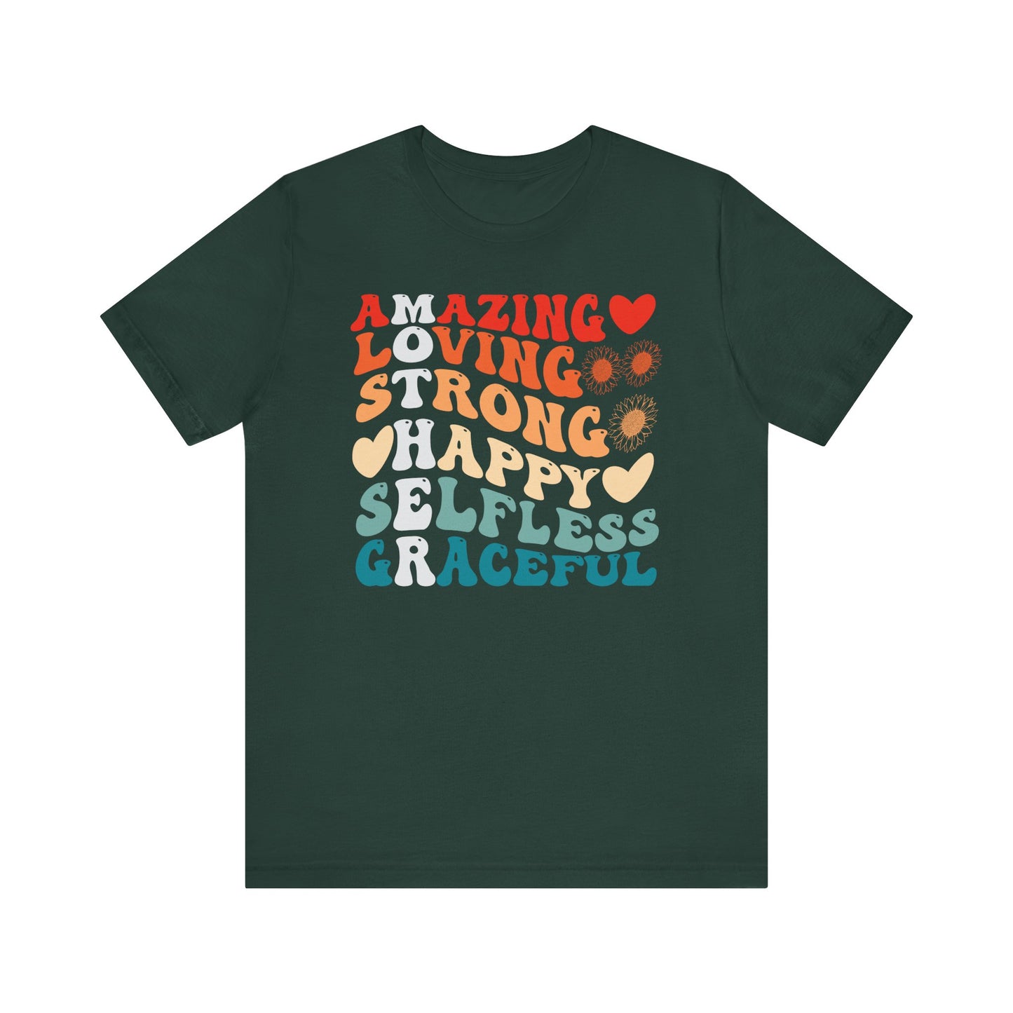 Mother's Day, Amazing Mother, XS-3XL, Unisex Jersey Short Sleeve Tee