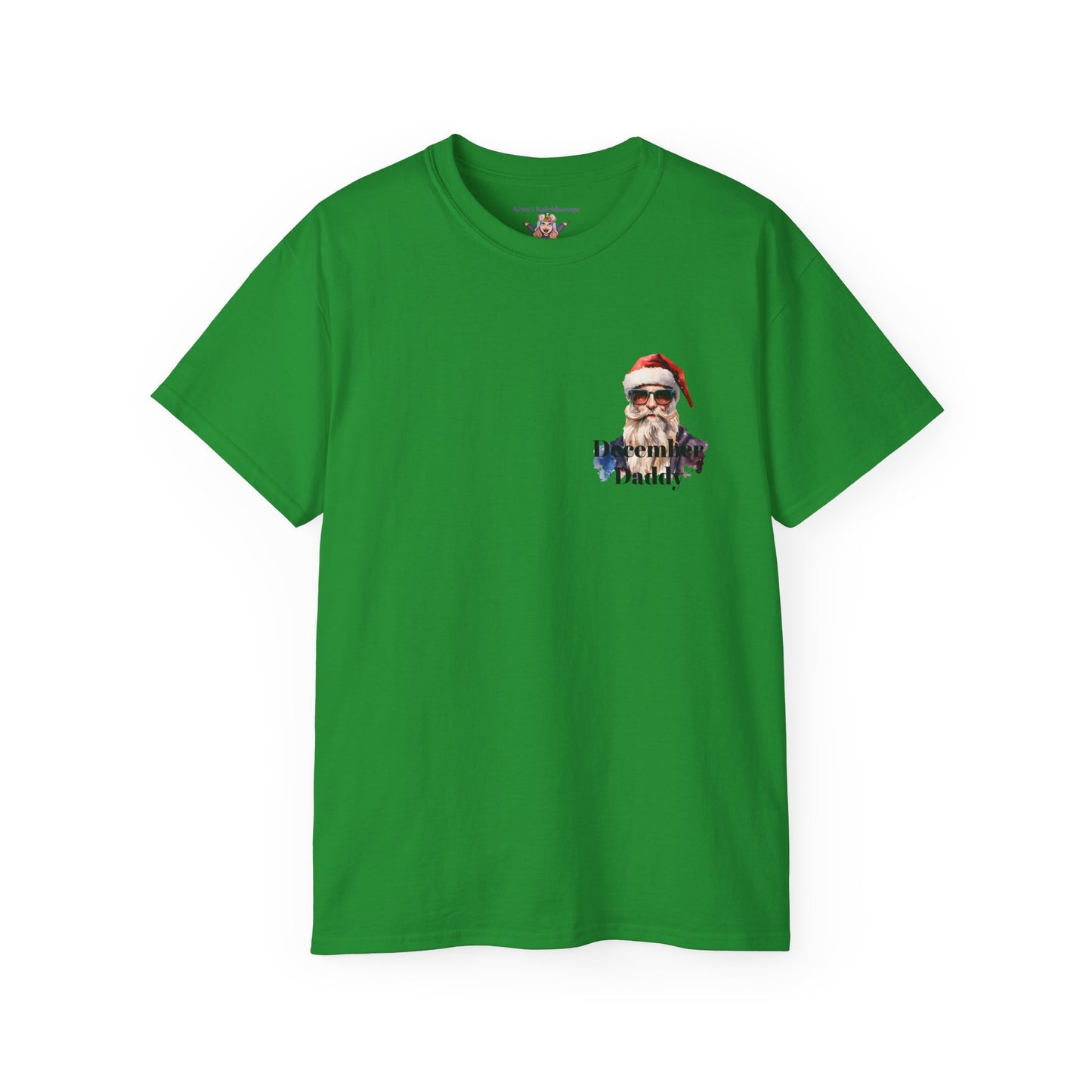 December Daddy Santa Holiday Unisex Ultra Cotton Tee
