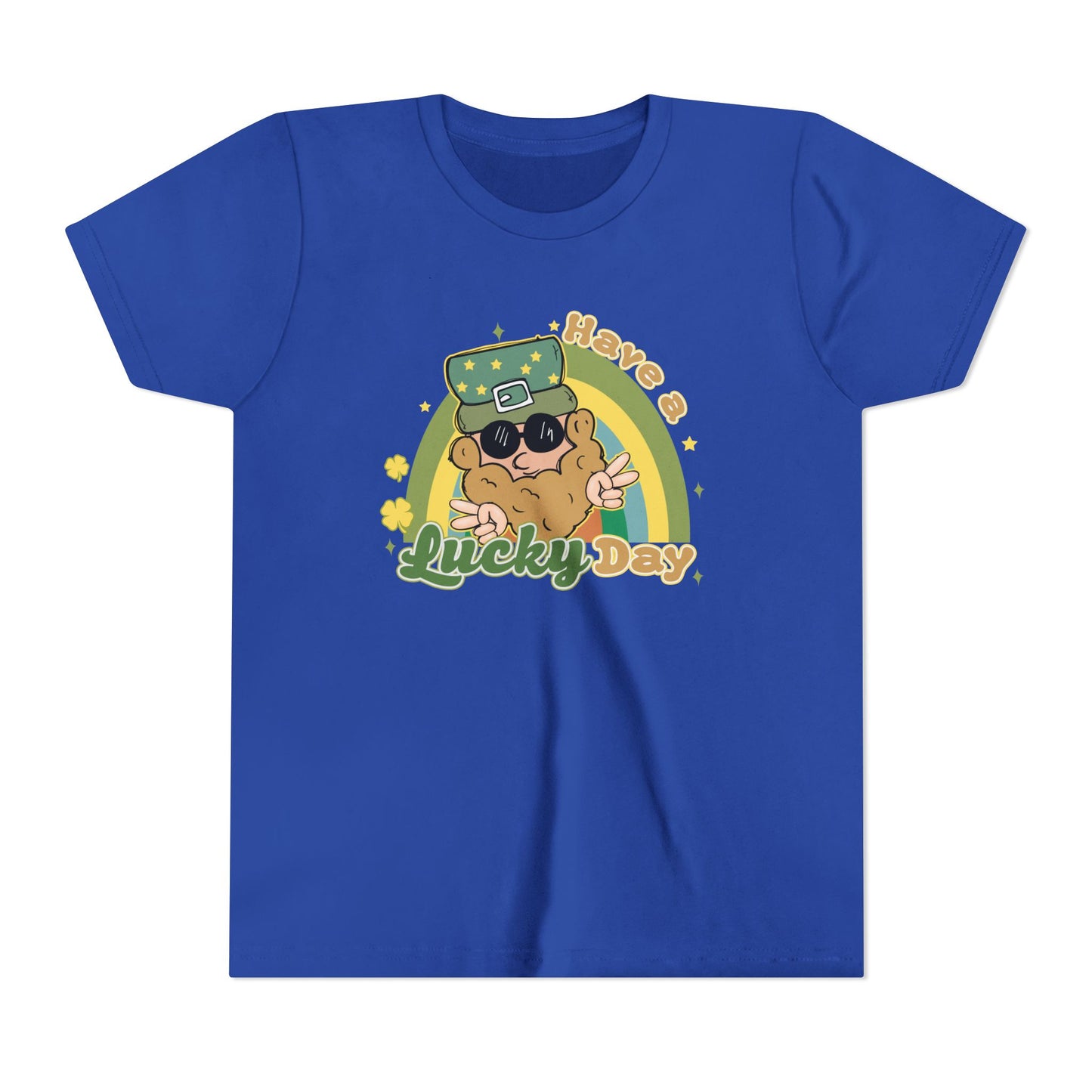 Lucky St Patricks Day Youth Short Sleeve Tee