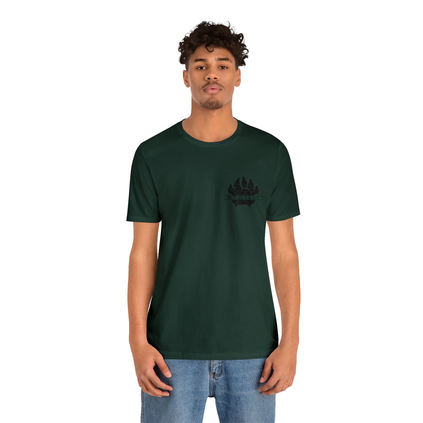 Anne and Scott, Best Man Berserker, Unisex Jersey Short Sleeve Tee