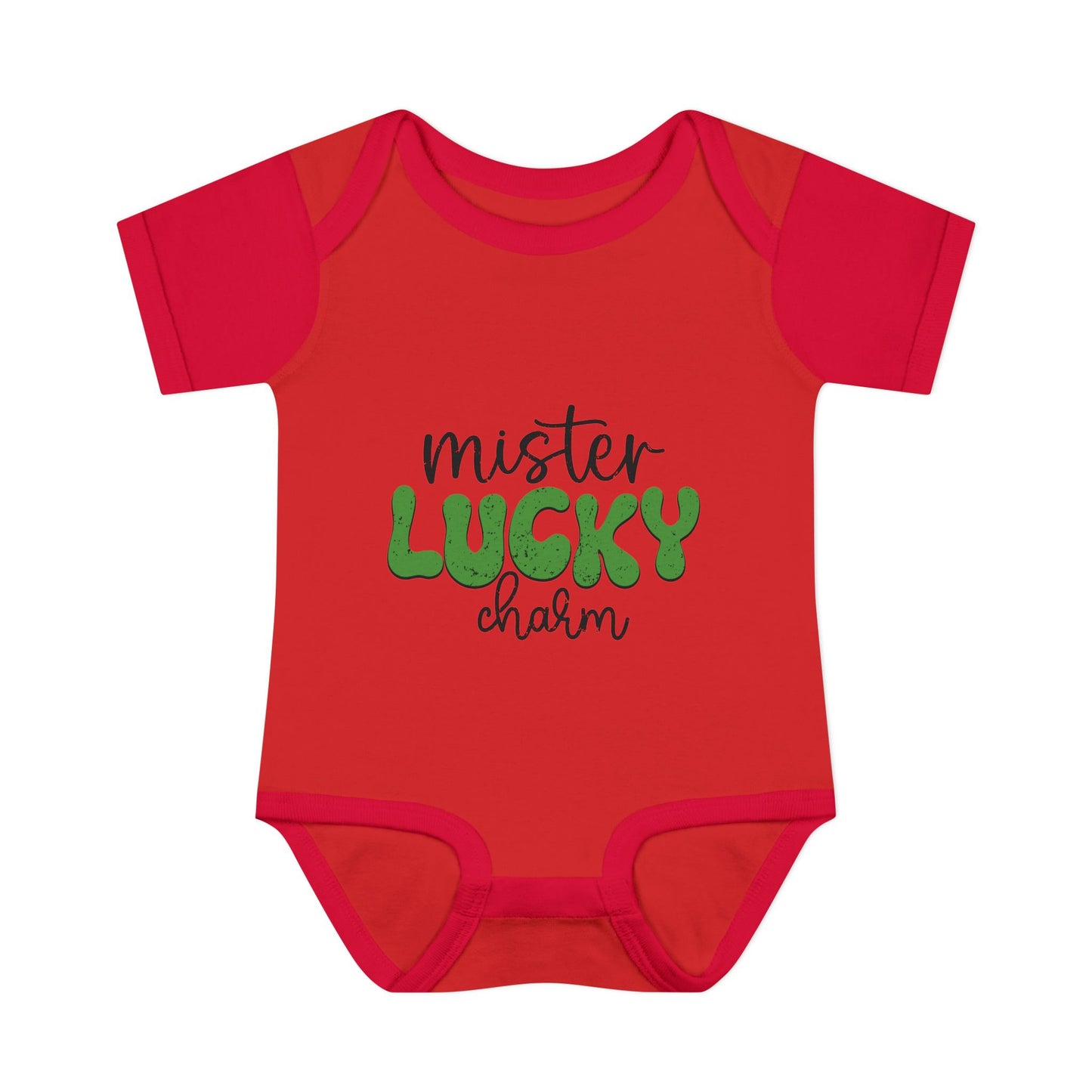 Mister Lucky Charm Infant Onesie Baby Rib Bodysuit