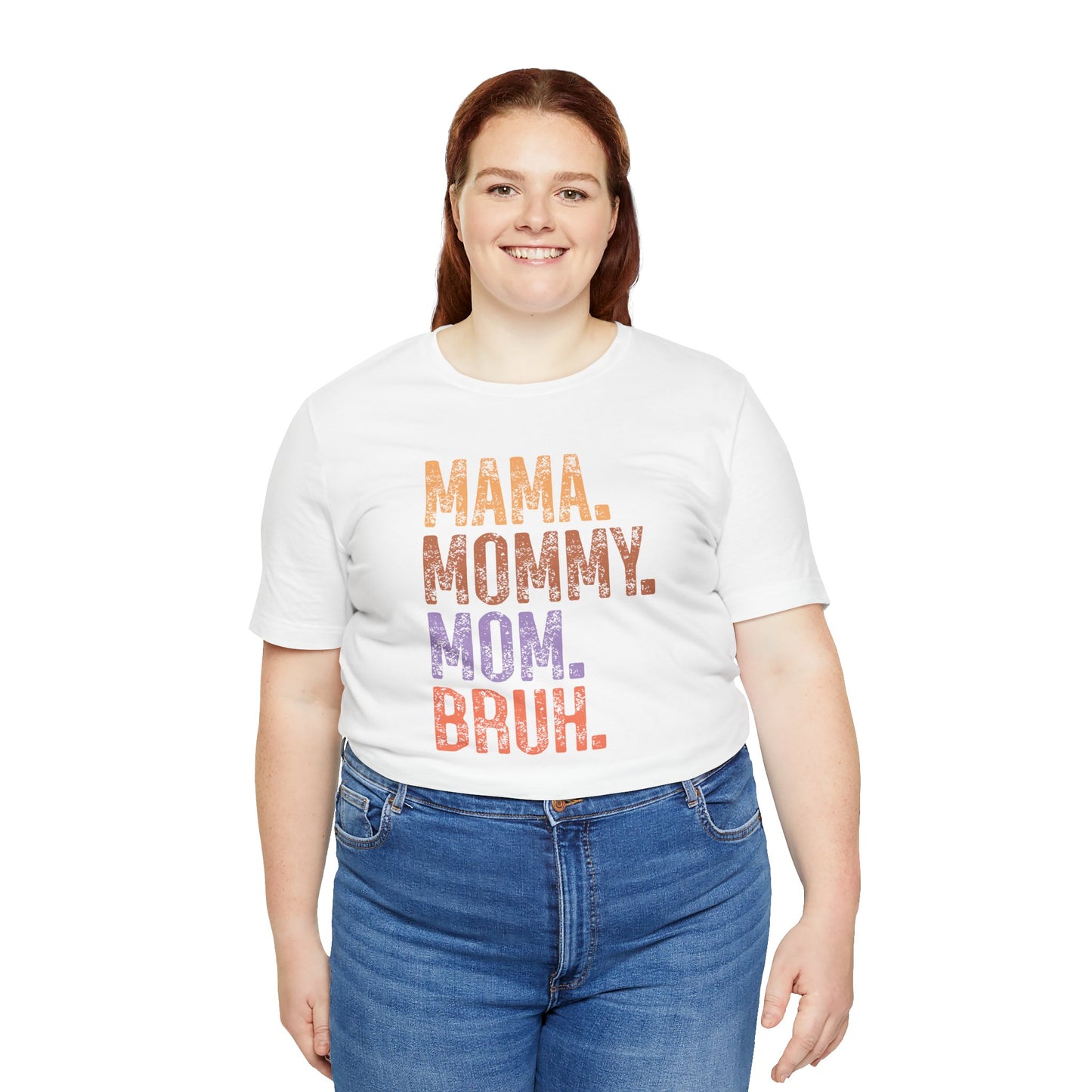 Mother's Day, Mommy Bruh, XS-3XL, Unisex Jersey Short Sleeve Tee