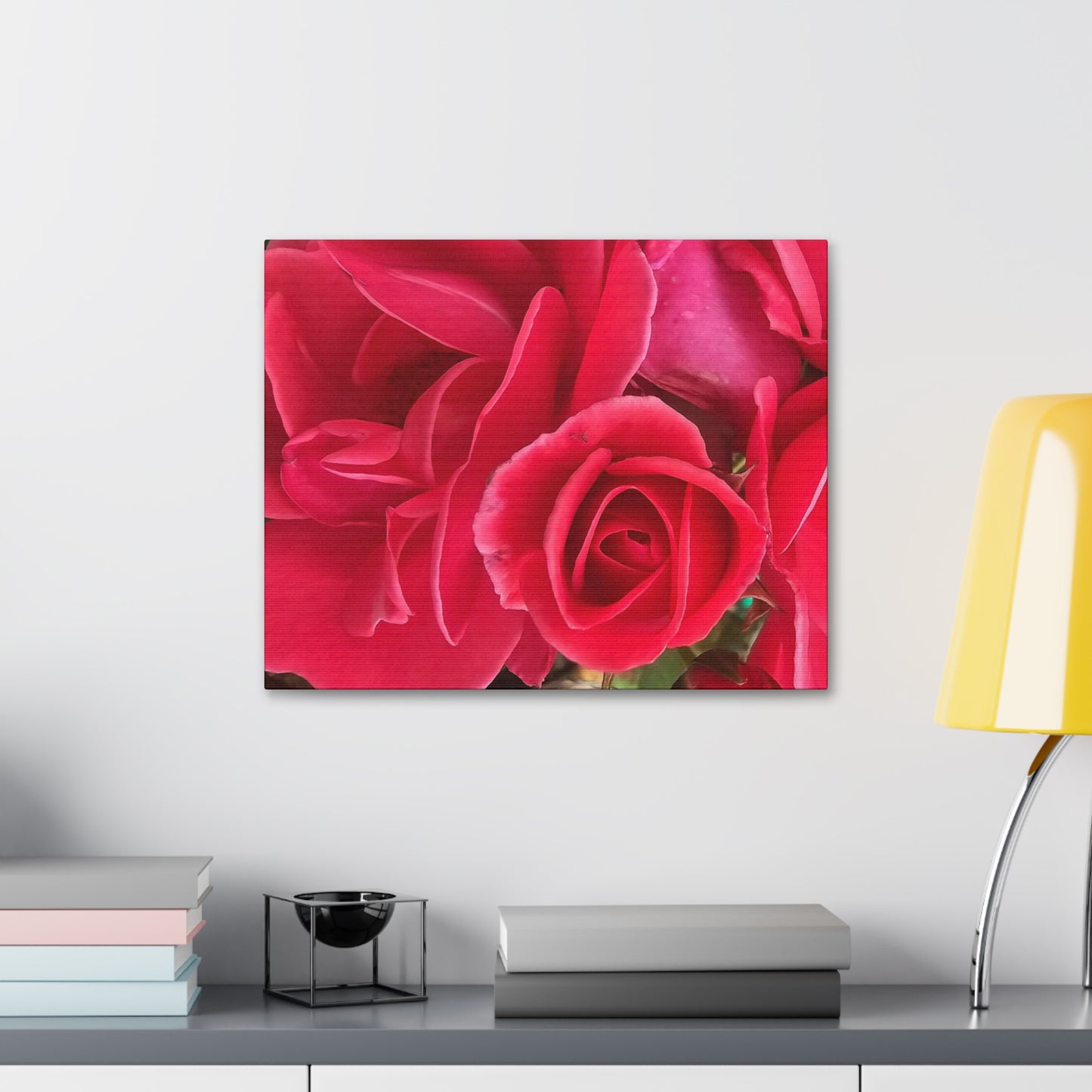 Painting The Roses Red, Canvas Stretched, 1.5''