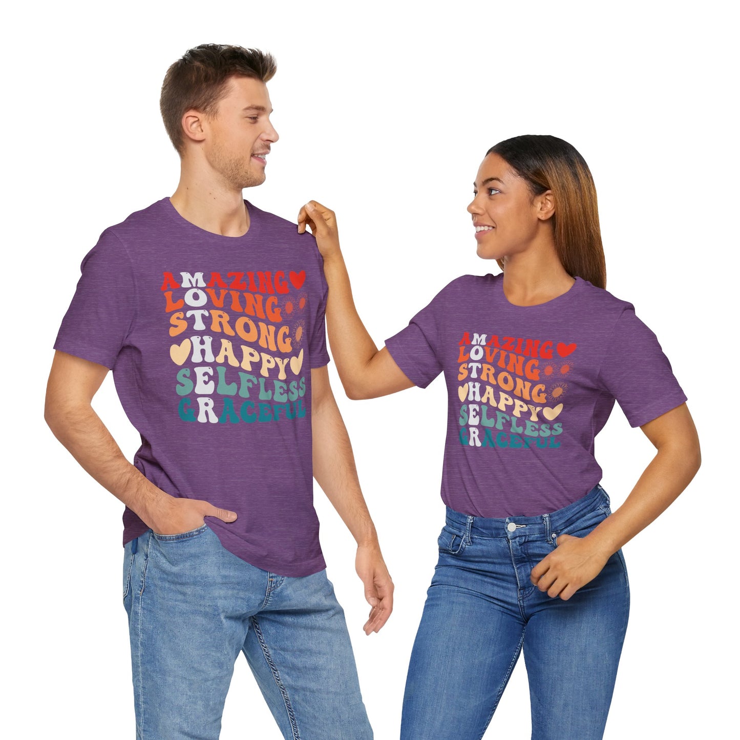 Mother's Day, Amazing Mother, XS-3XL, Unisex Jersey Short Sleeve Tee